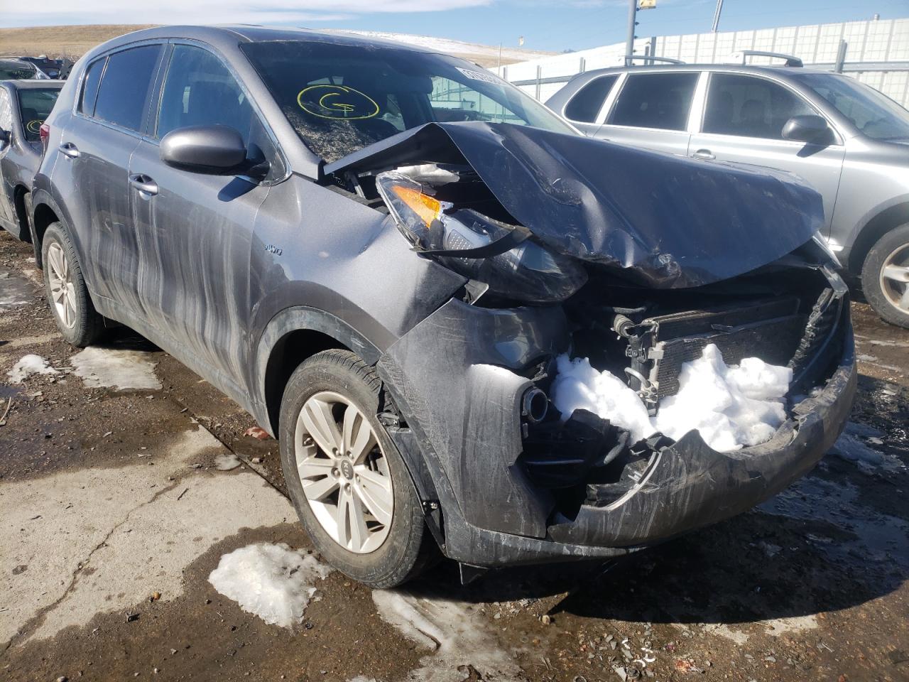 KIA SPORTAGE L 2018 with VIN KNDPMCAC2J7324850 - Photo from auction