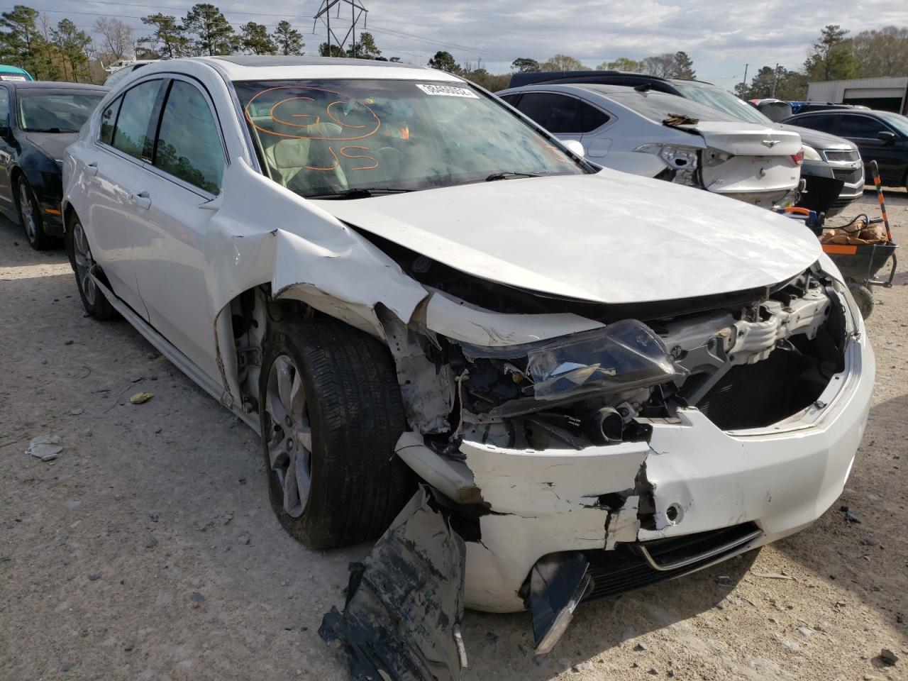 ACURA TL 2012 مع رقم تعريف المركبة 19UUA8F58CA008735 - صورة من المزاد