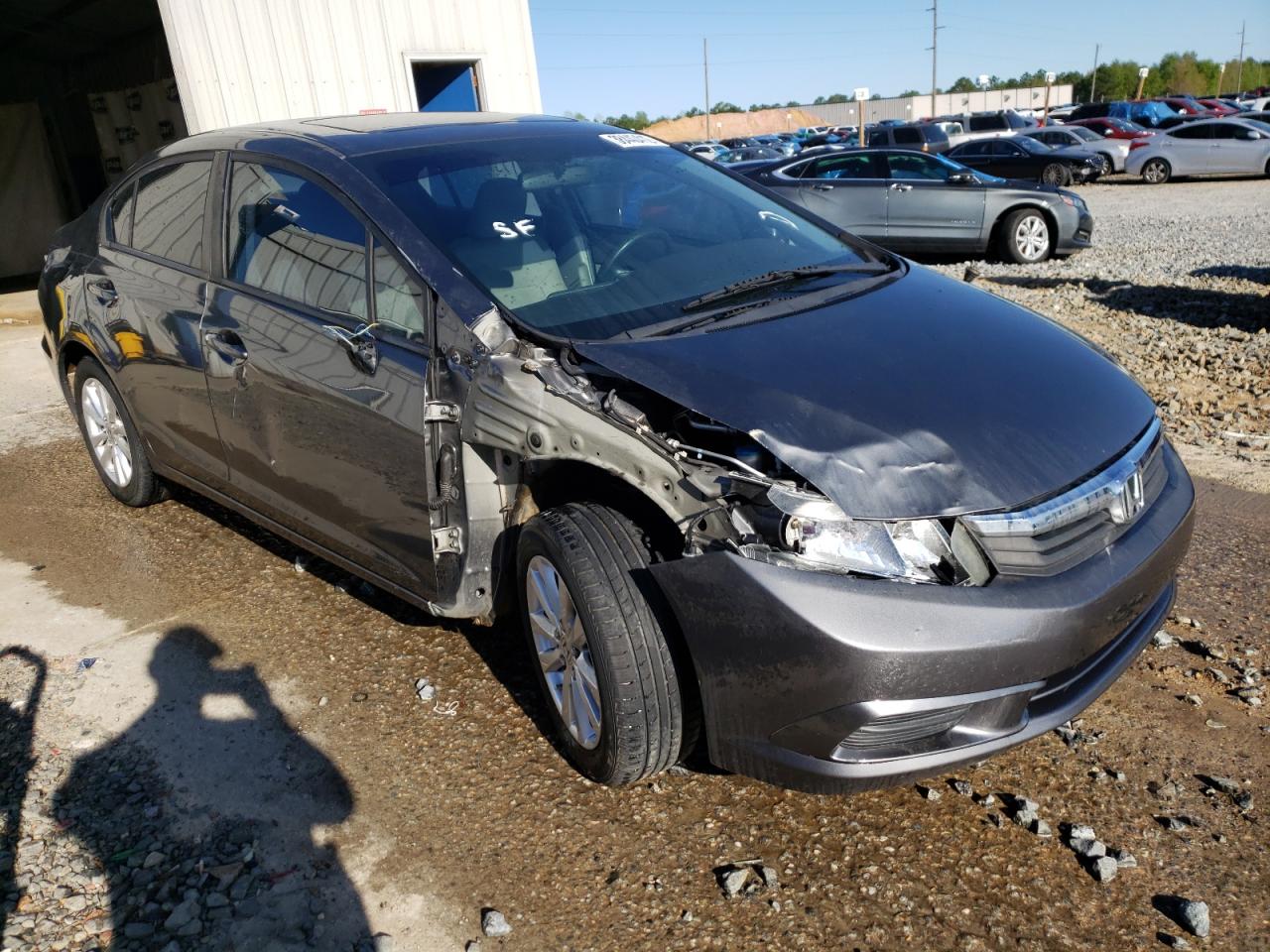 Фото 1 с аукциона – 2012 HONDA CIVIC EX с VIN 19XFB2F8XCE016358