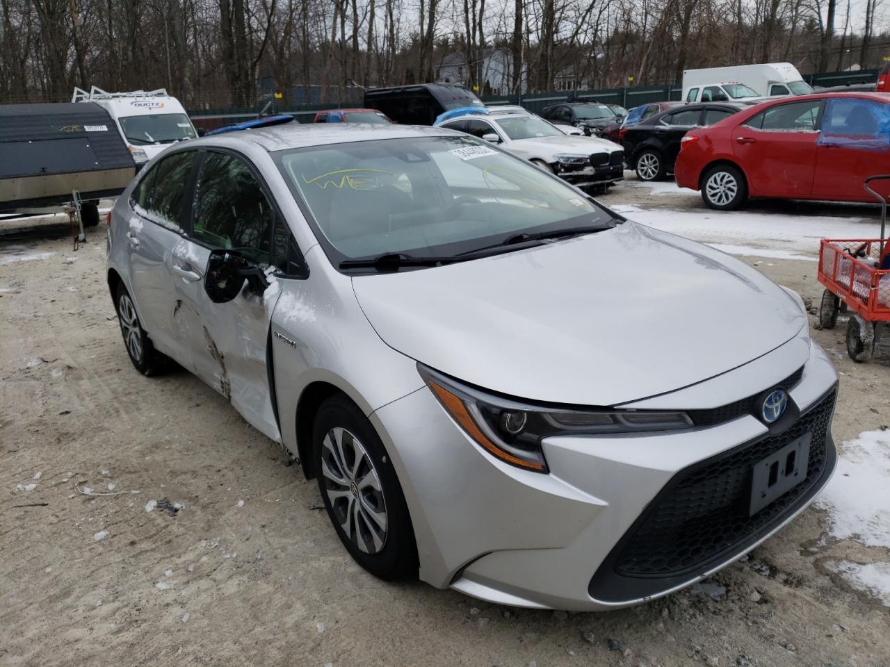 Photo 1 from auction – 2020 TOYOTA COROLLA LE with VIN JTDEBRBE5LJ019137