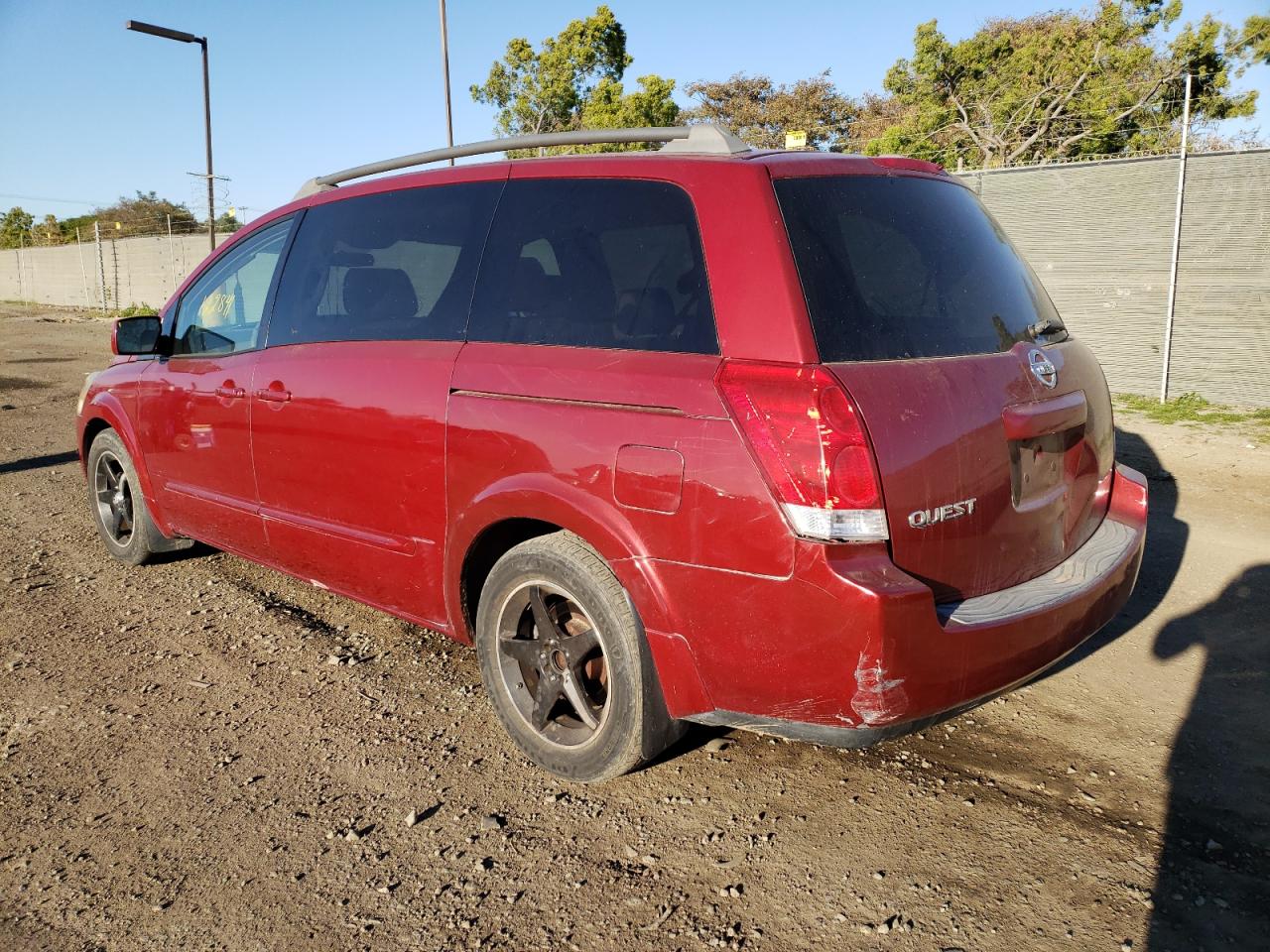 Photo 3 from auction – 2006 NISSAN QUEST S with VIN 5N1BV28U46N119030