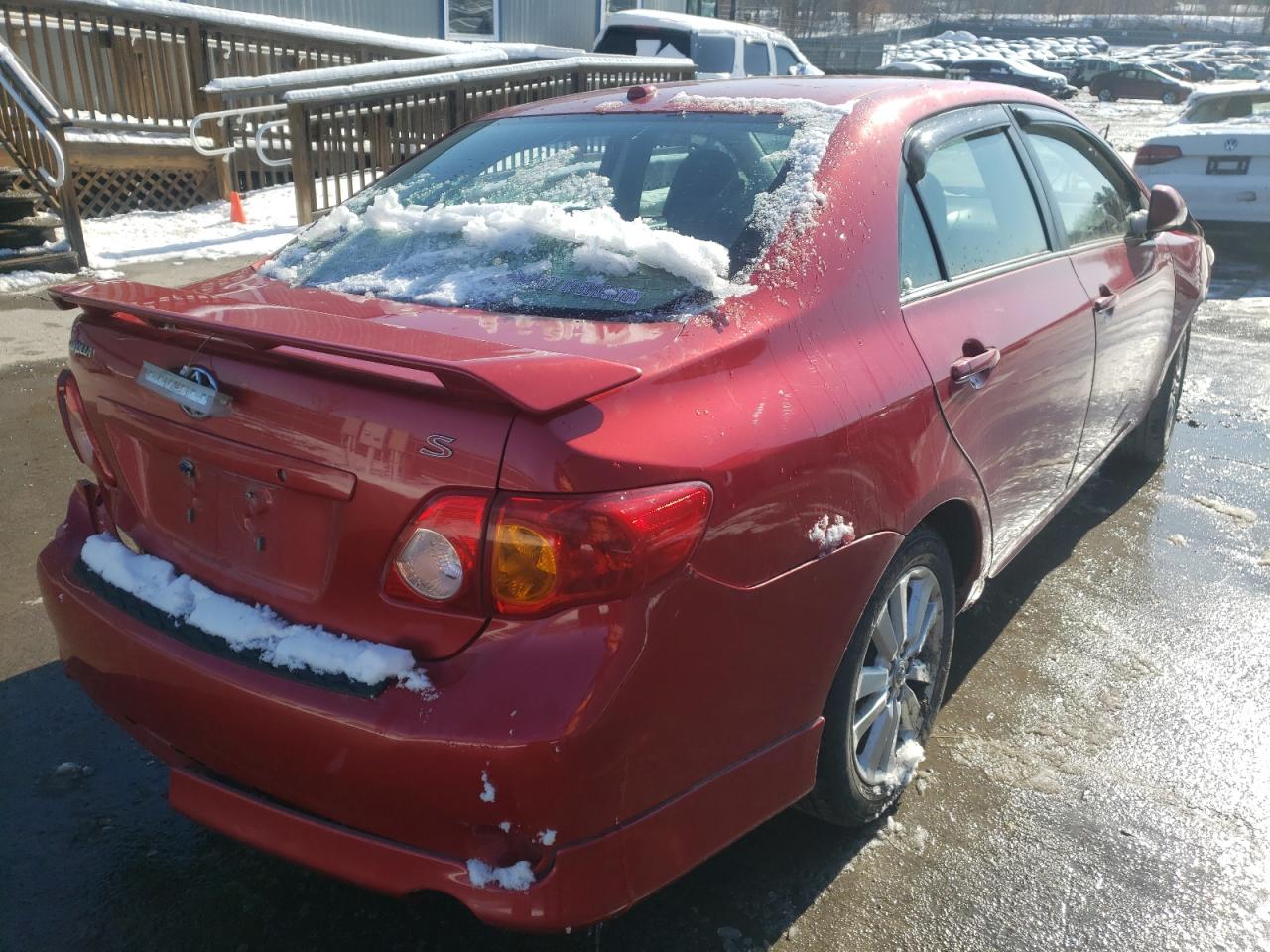Photo 4 from auction – 2009 TOYOTA COROLLA BA with VIN 1NXBU40E39Z084638