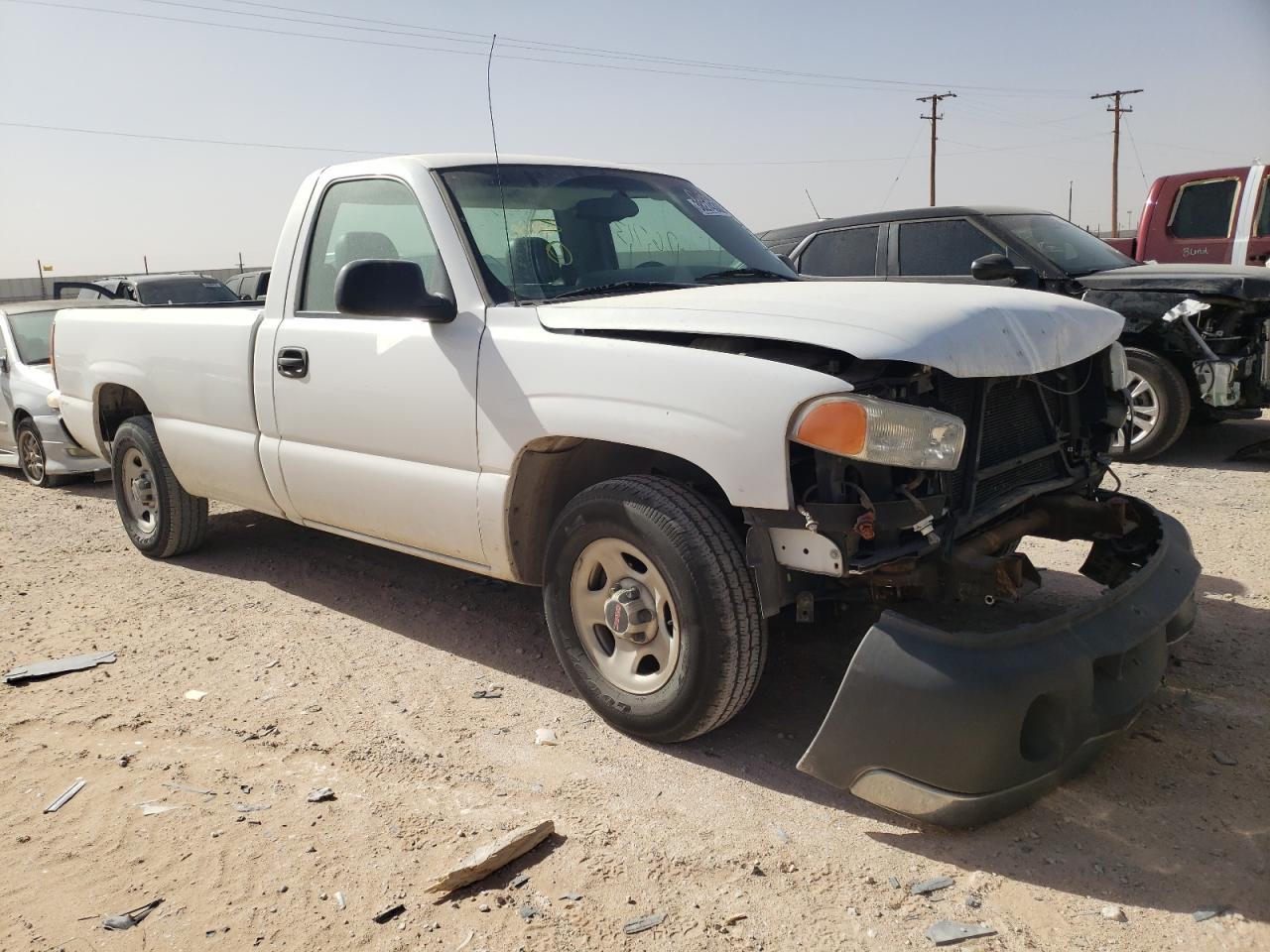 GMC NEW SIERRA 2004 with VIN 1GTEC14X34Z342649 - Photo from auction