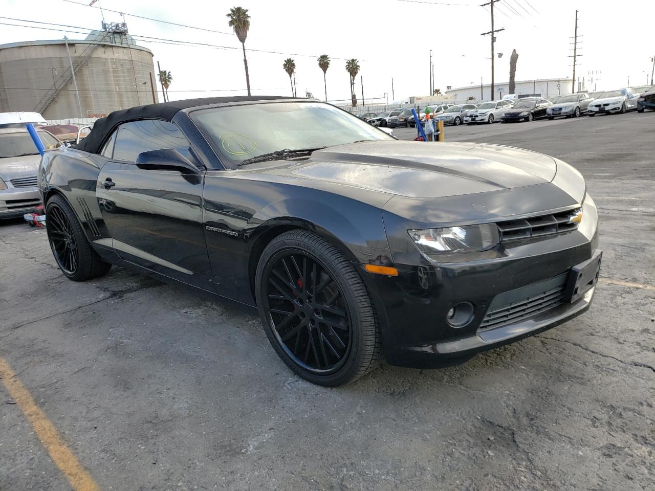 CHEVROLET CAMARO LT 2014 with VIN 2G1FB3D36E9140814 - Photo from auction