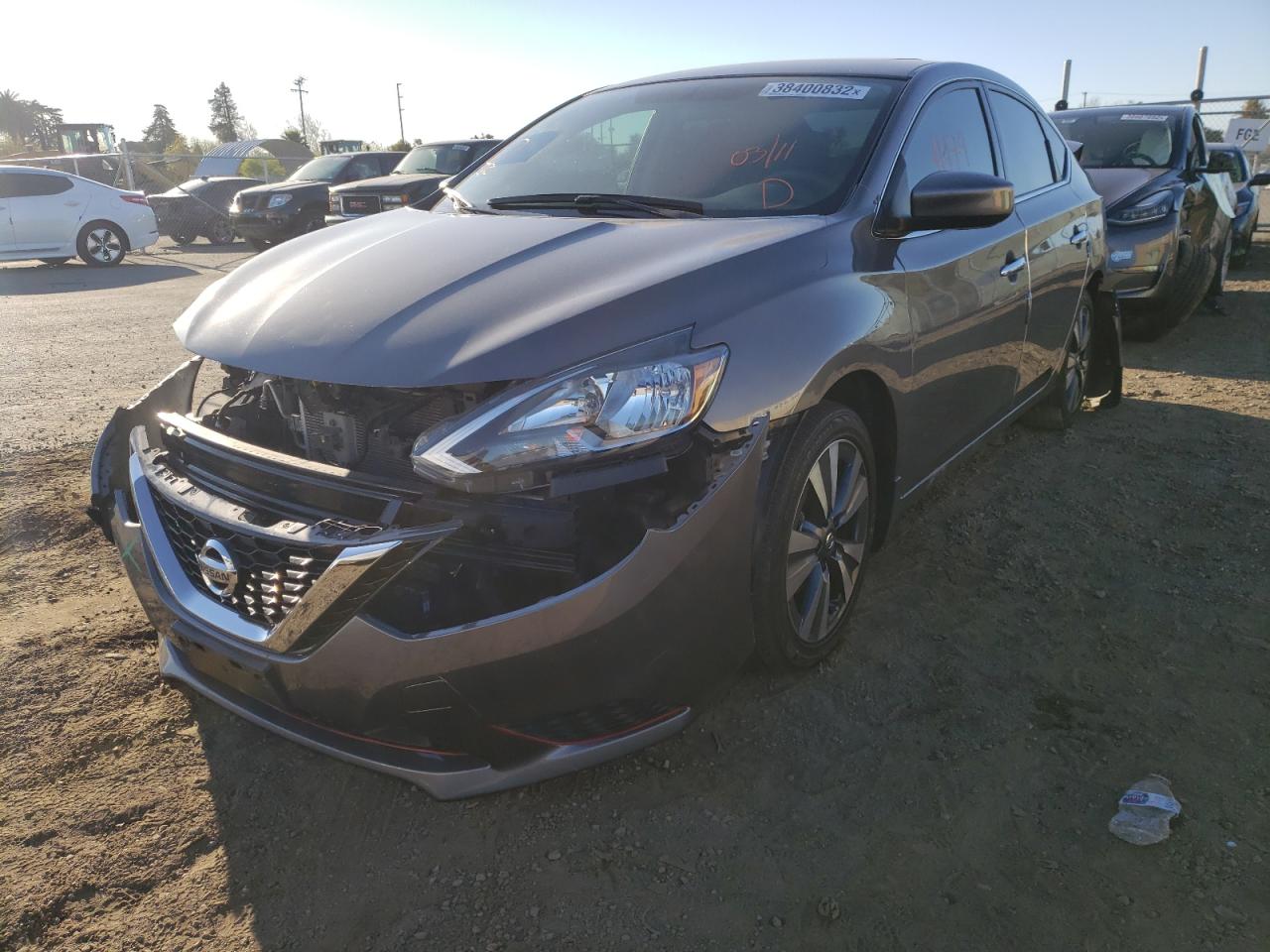 Photo 2 from auction – 2019 NISSAN SENTRA S with VIN 3N1AB7AP1KY420347