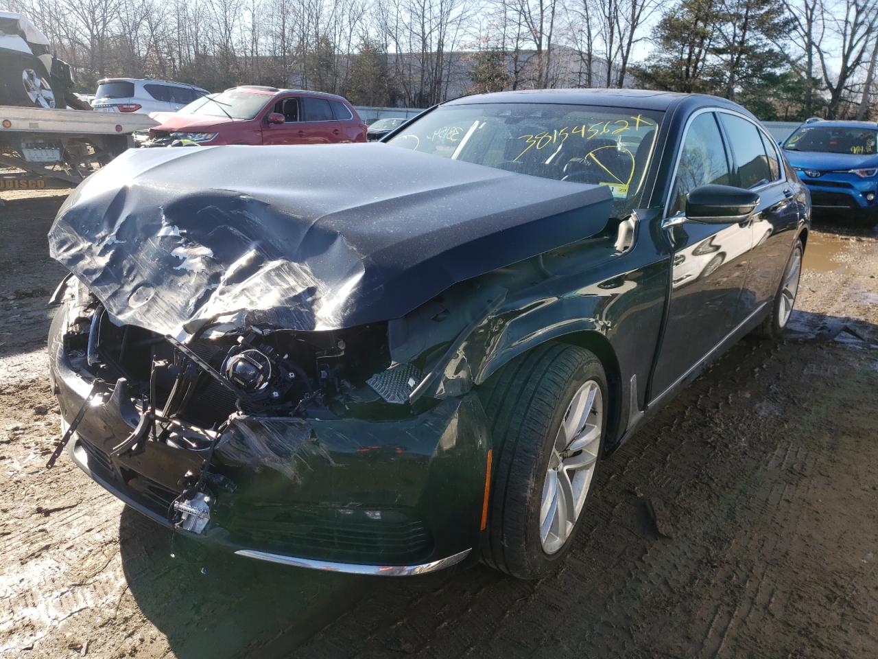 Photo 2 from auction – 2016 BMW 750 XI with VIN WBA7F2C55GG418407