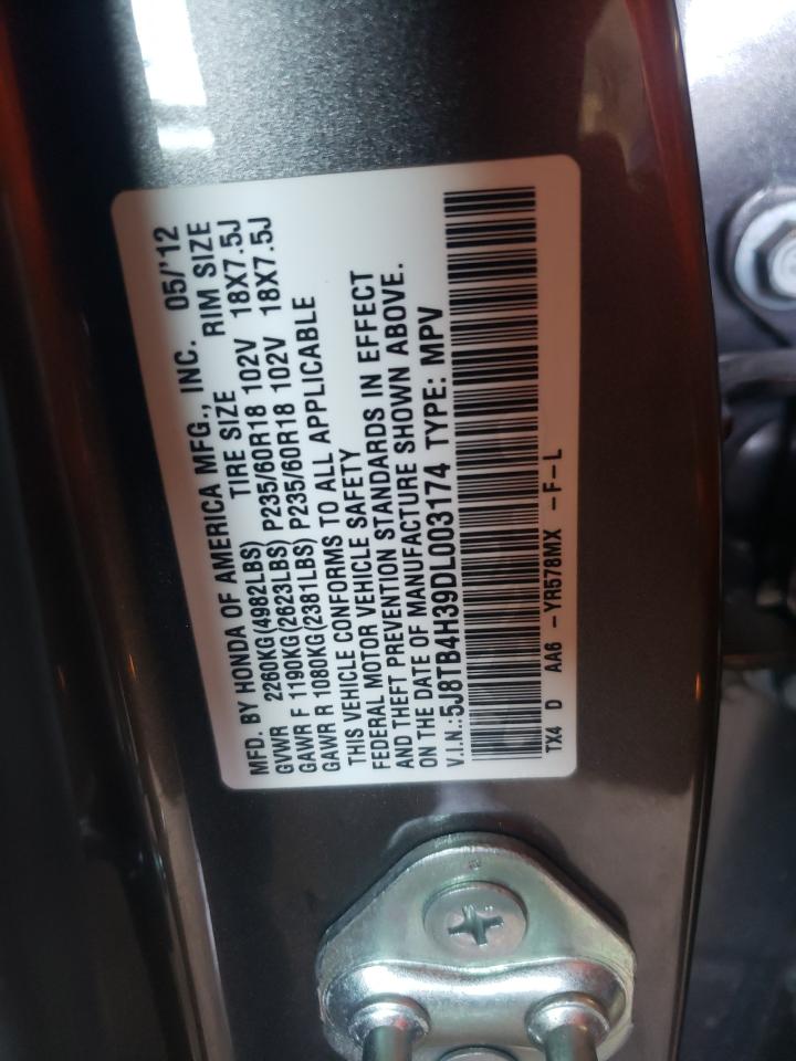 Photo 10 from auction – 2013 ACURA RDX with VIN 5J8TB4H39DL003174