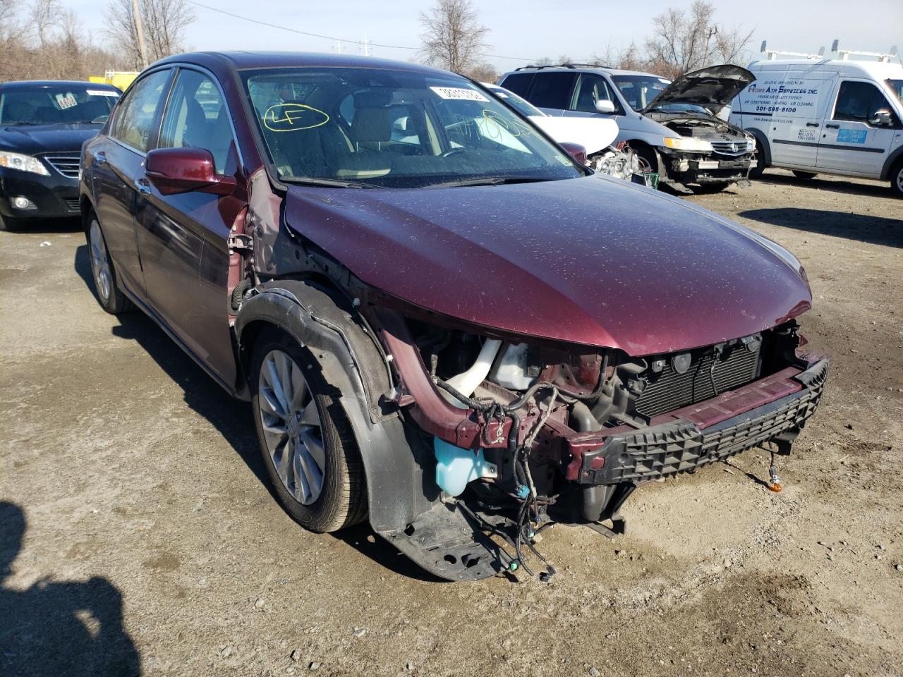 Photo 1 from auction – 2015 HONDA ACCORD EXL with VIN 1HGCR2F80FA130599