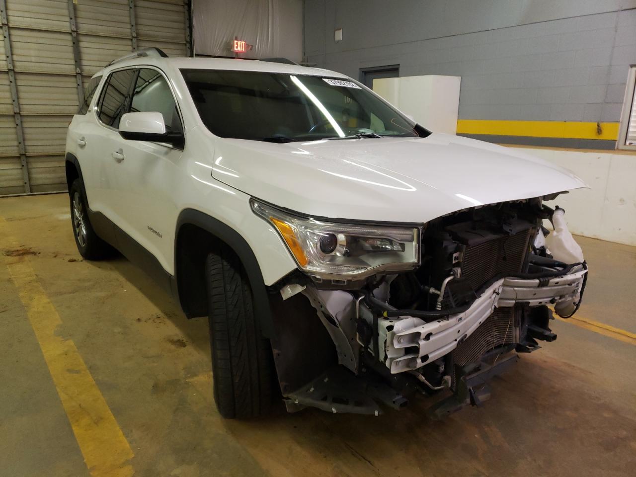 GMC ACADIA SLT 2018 with VIN 1GKKNULS1JZ109793 - Photo from auction