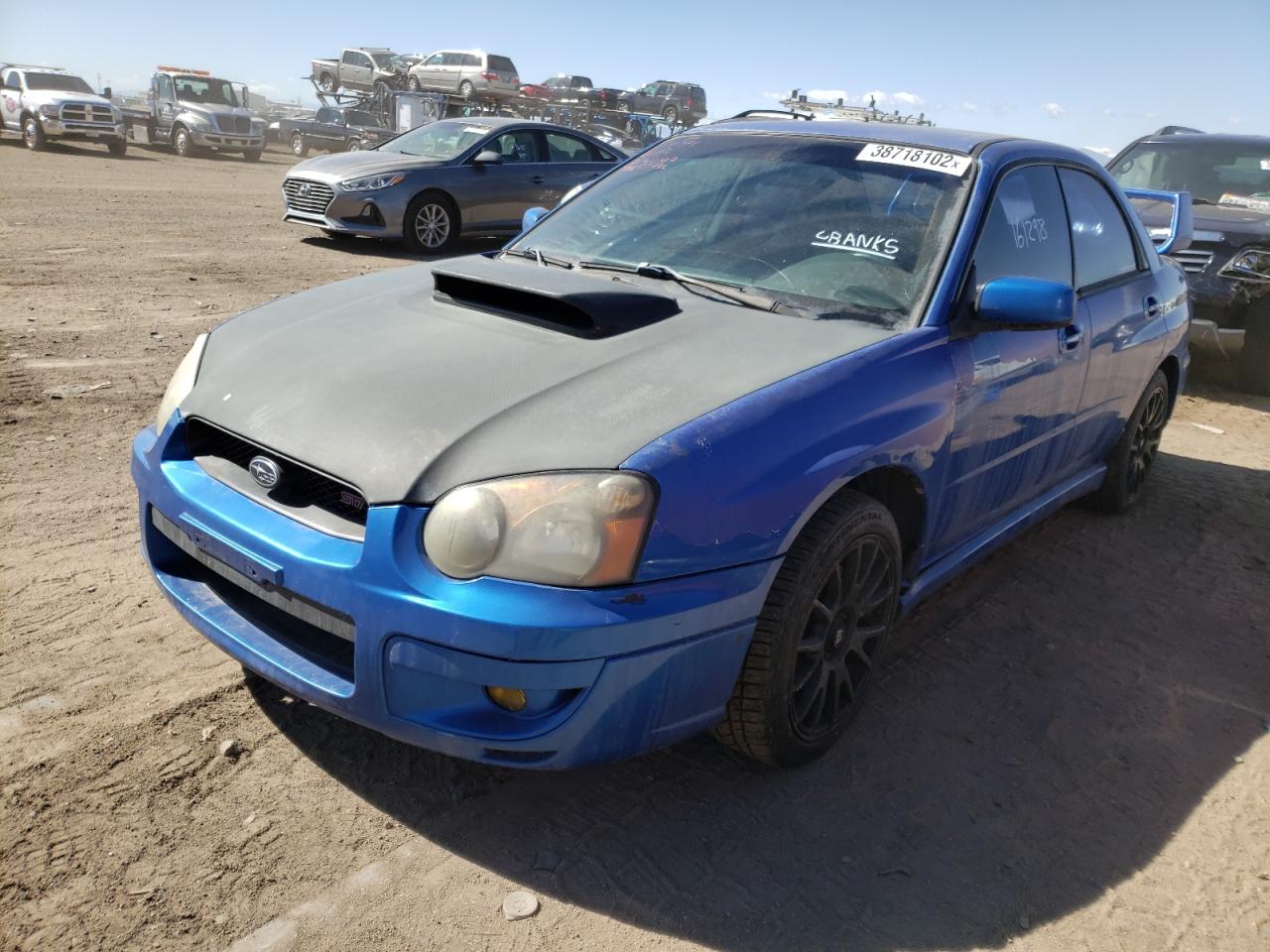 Photo 2 from auction – 2005 SUBARU IMPREZA WR with VIN JF1GD29655G517675