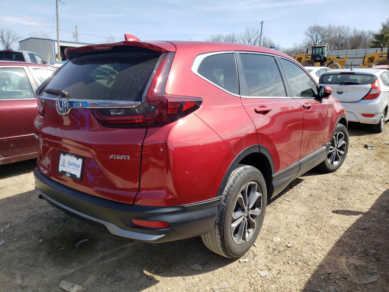Photo 4 from auction – 2020 HONDA CR-V EXL with VIN 7FARW2H83LE003948