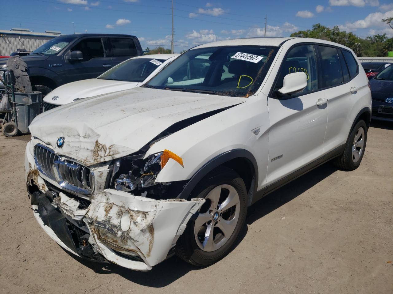 Photo 2 from auction – 2011 BMW X3 XDRIVE2 with VIN 5UXWX5C54BL713932