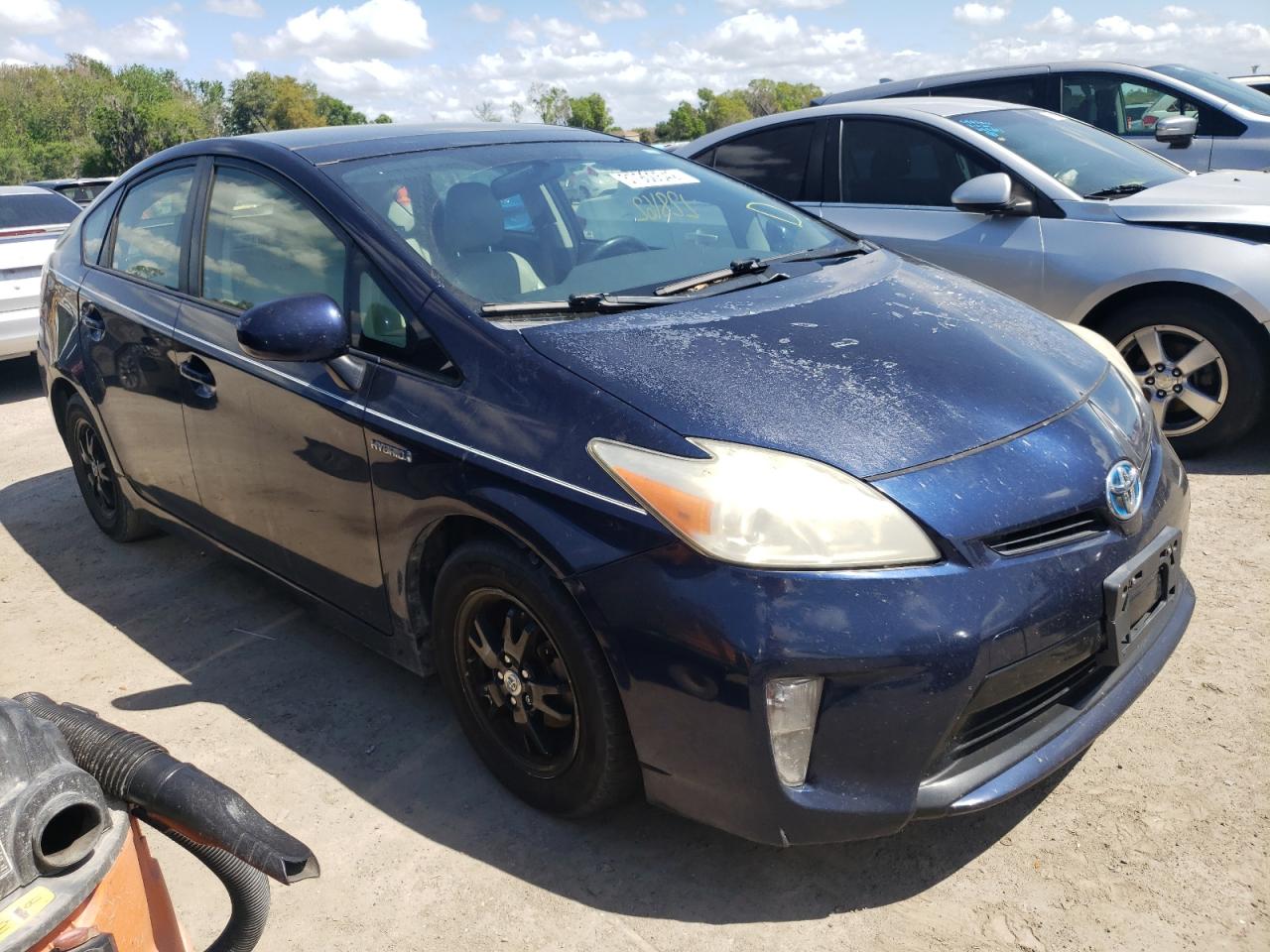 TOYOTA PRIUS 2012 with VIN JTDKN3DU7C1521501 - Photo from auction