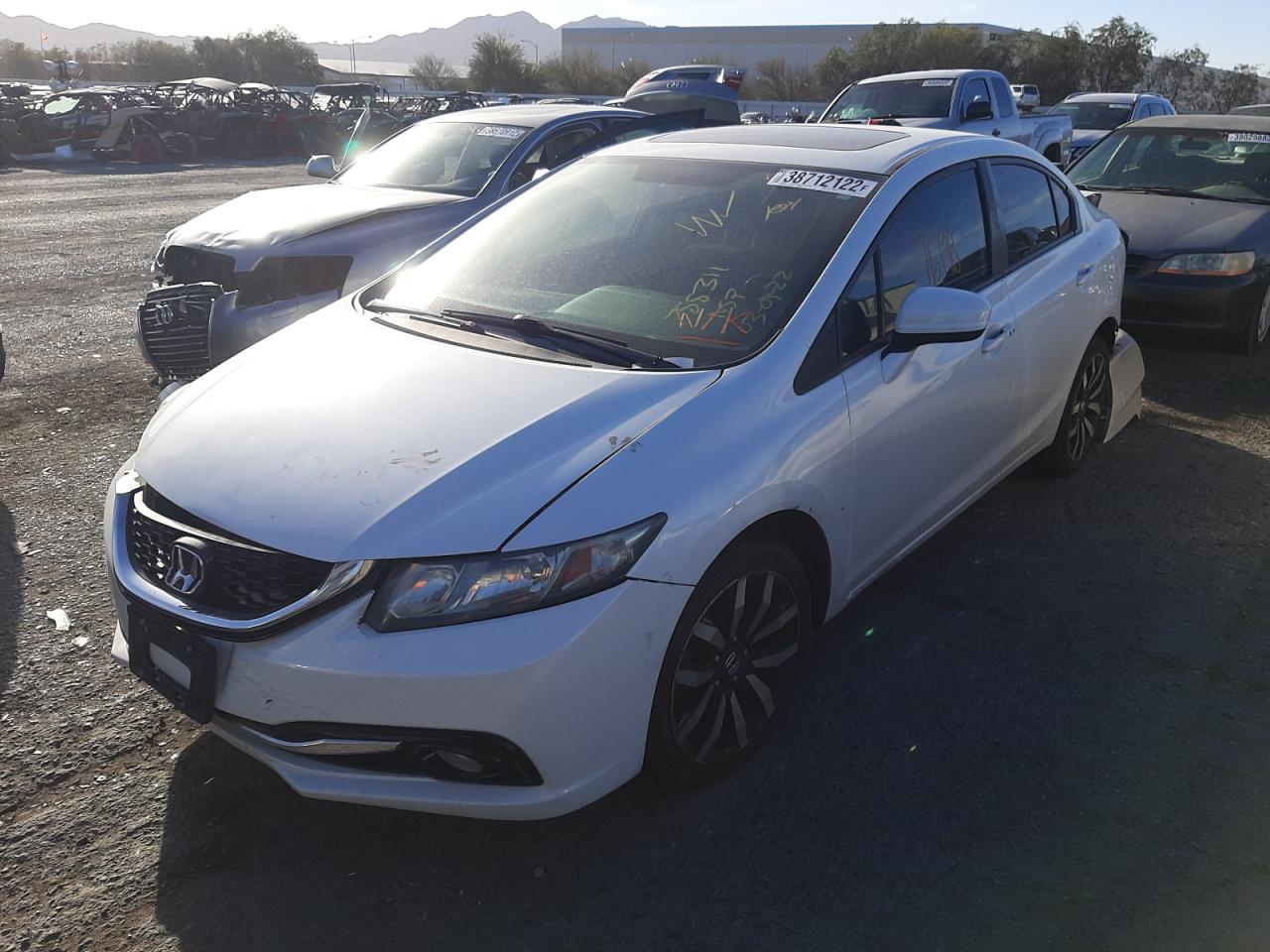 Photo 2 from auction – 2014 HONDA CIVIC EXL with VIN 19XFB2F95EE274315