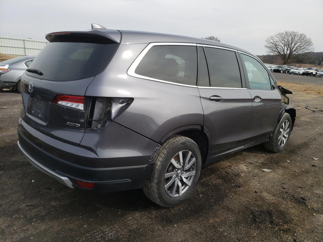 Photo 4 from auction – 2020 HONDA PILOT EXL with VIN 5FNYF6H52LB065751