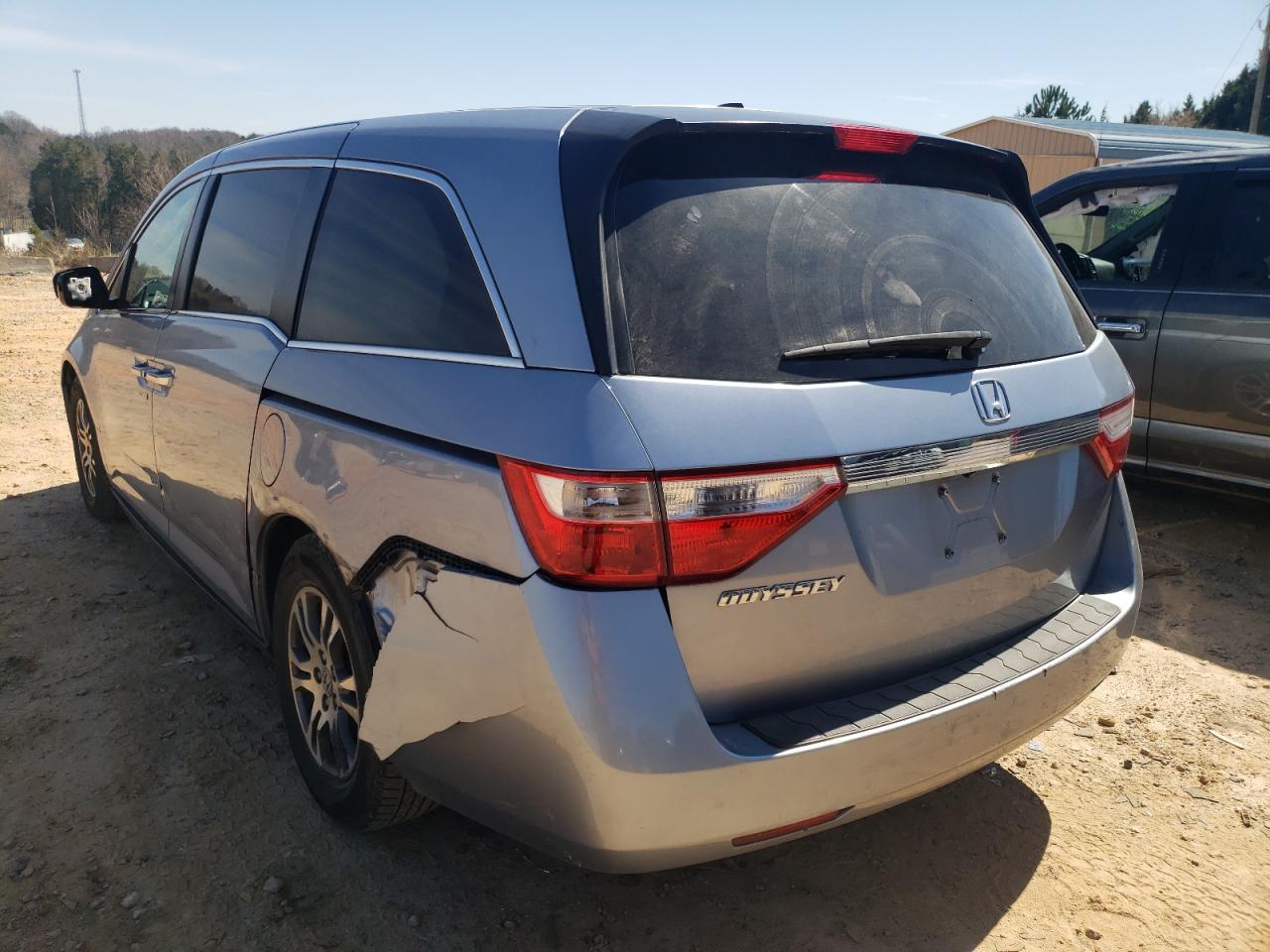 Photo 3 from auction – 2012 HONDA ODYSSEY EX with VIN 5FNRL5H65CB018715