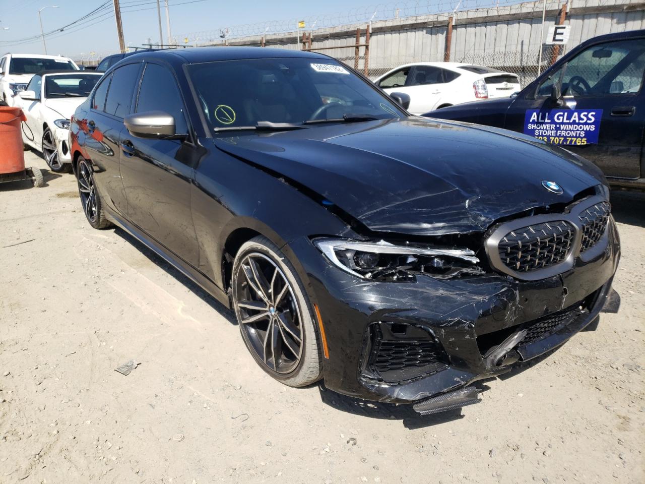 BMW M340I 2021 with VIN 3MW5U7J09M8B69184 - Photo from auction