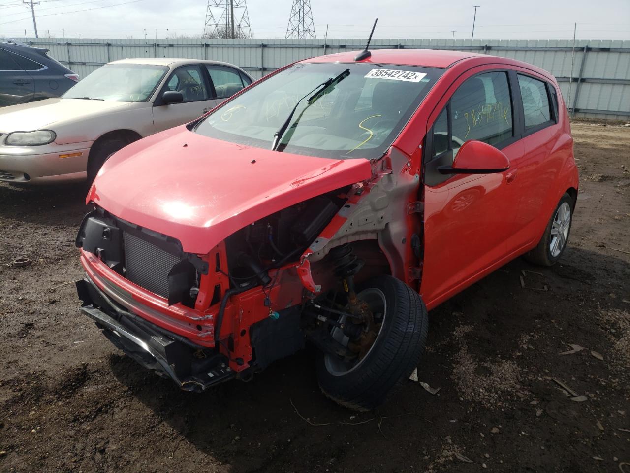 Photo 2 from auction – 2013 CHEVROLET SPARK LS with VIN KL8CB6S96DC508315