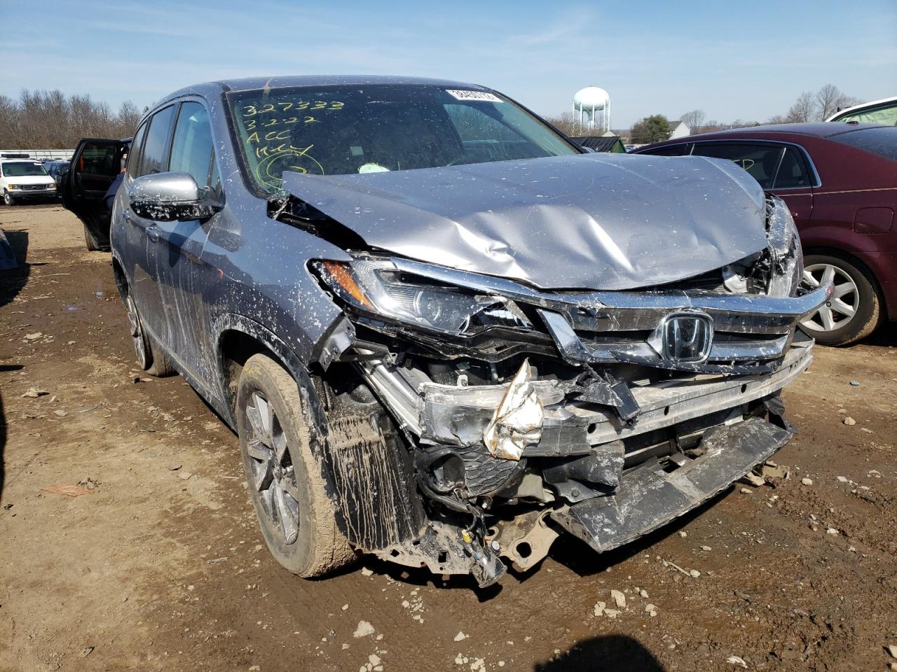 HONDA PILOT EXL 2019 with VIN 5FNYF6H53KB026875 - Photo from auction