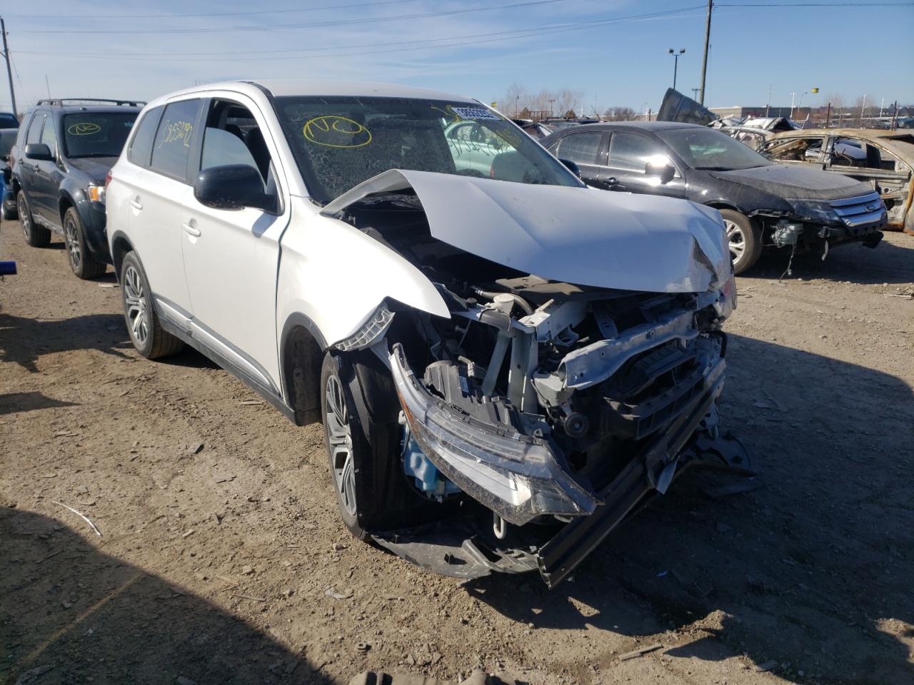 MITSUBISHI OUTLANDER 2017 with VIN JA4AD2A34HZ029855 - Photo from auction