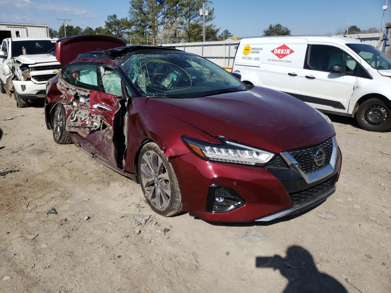NISSAN MAXIMA PLA 2021 with VIN 1N4AA6FV9MC503169 - Photo from auction
