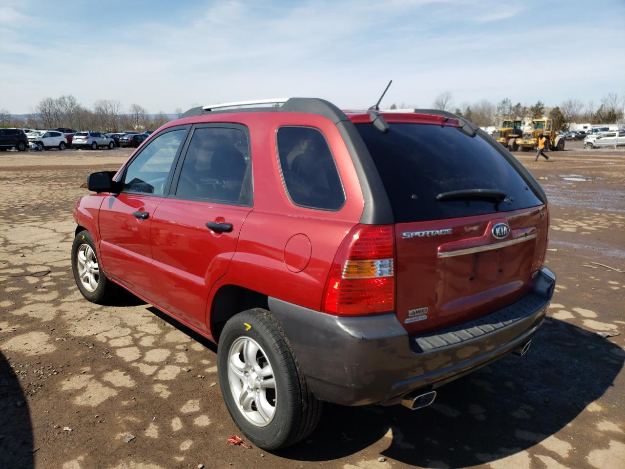 Photo 3 from auction – 2008 KIA SPORTAGE E with VIN KNDJE723487526446