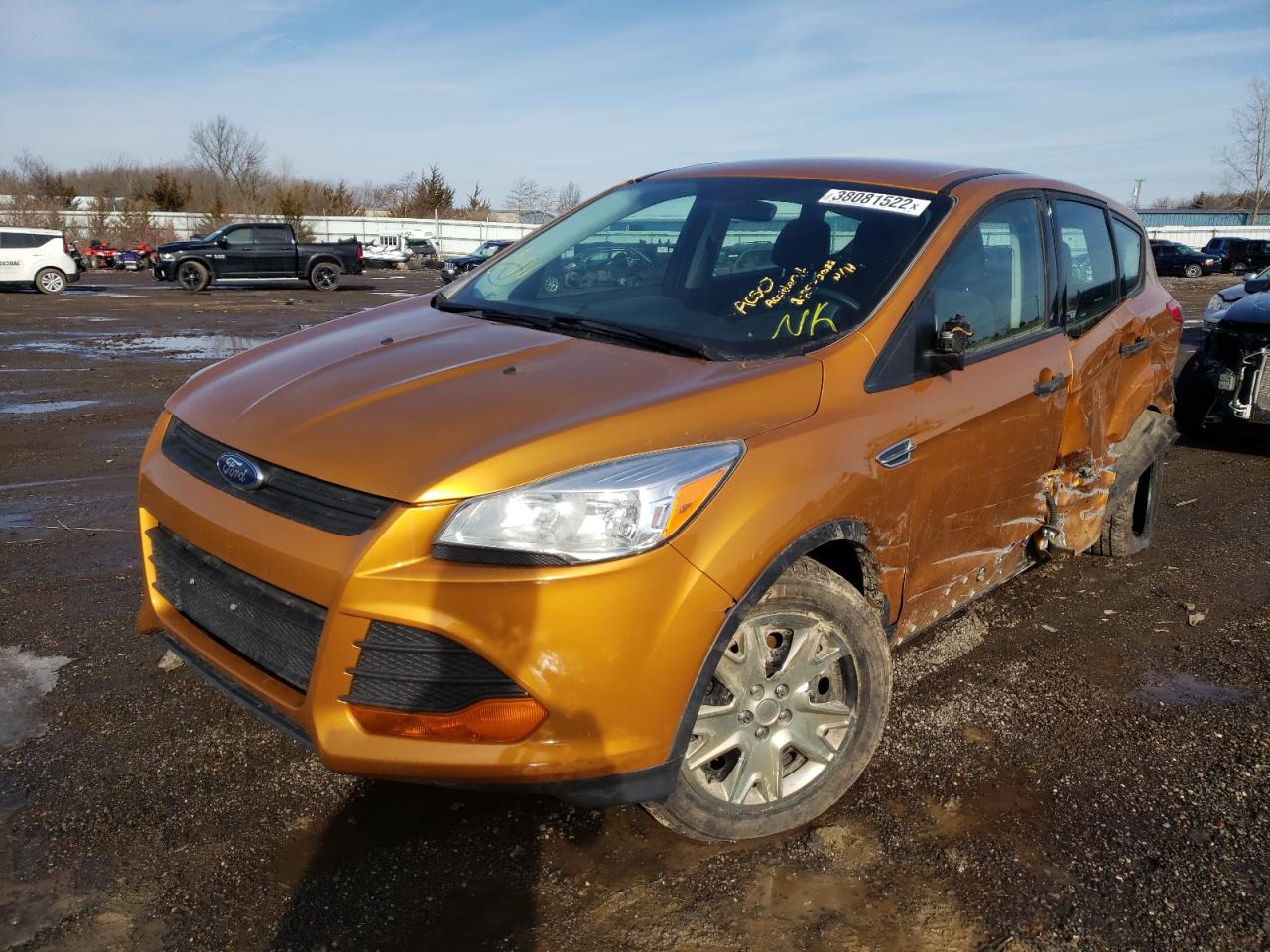 Photo 2 from auction – 2016 FORD ESCAPE S with VIN 1FMCU0F70GUA50983