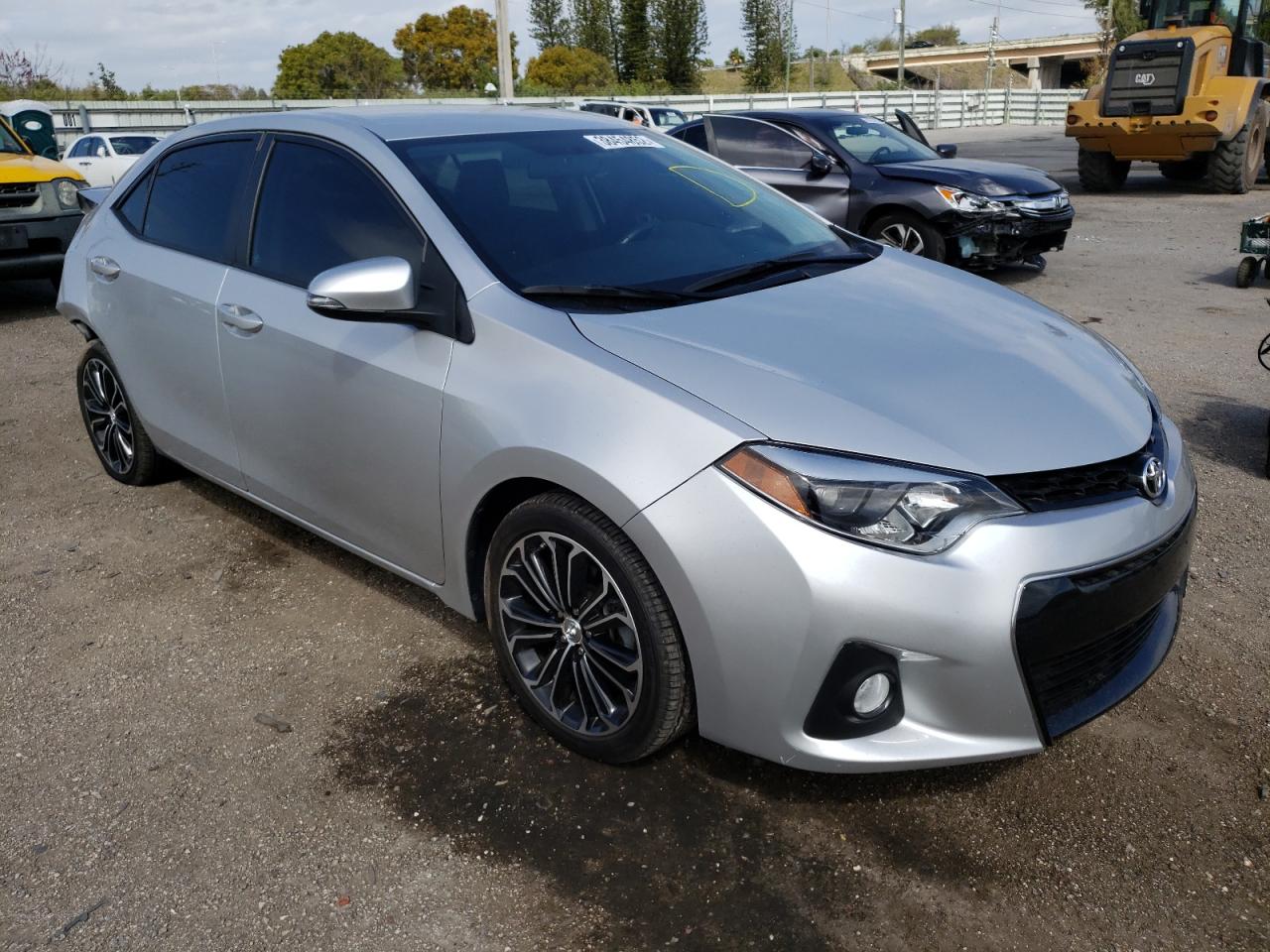 TOYOTA COROLLA L 2016 with VIN 2T1BURHE4GC603566 - Photo from auction