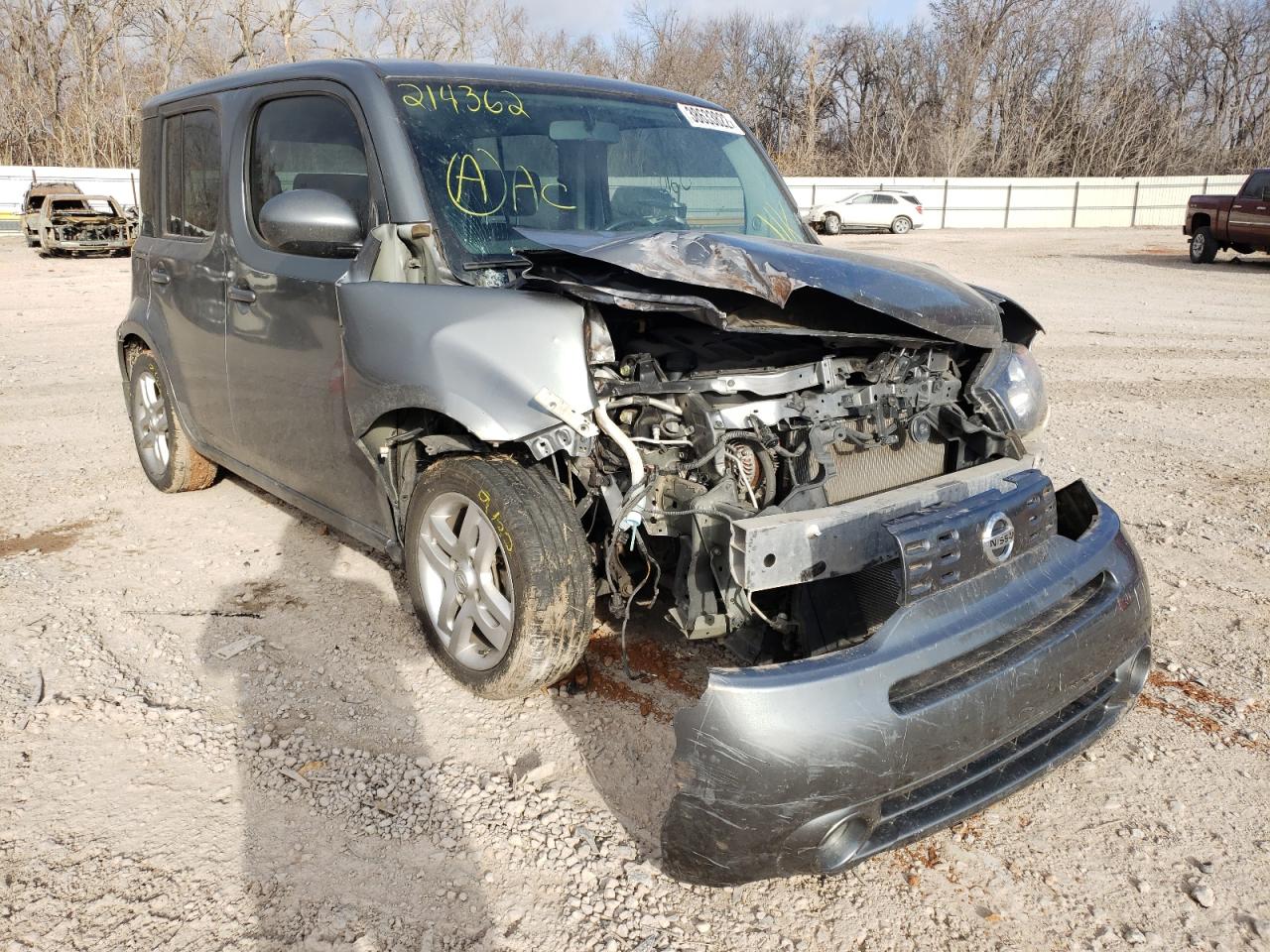 NISSAN CUBE BASE 2011 with VIN JN8AZ2KR7BT214362 - Photo from auction