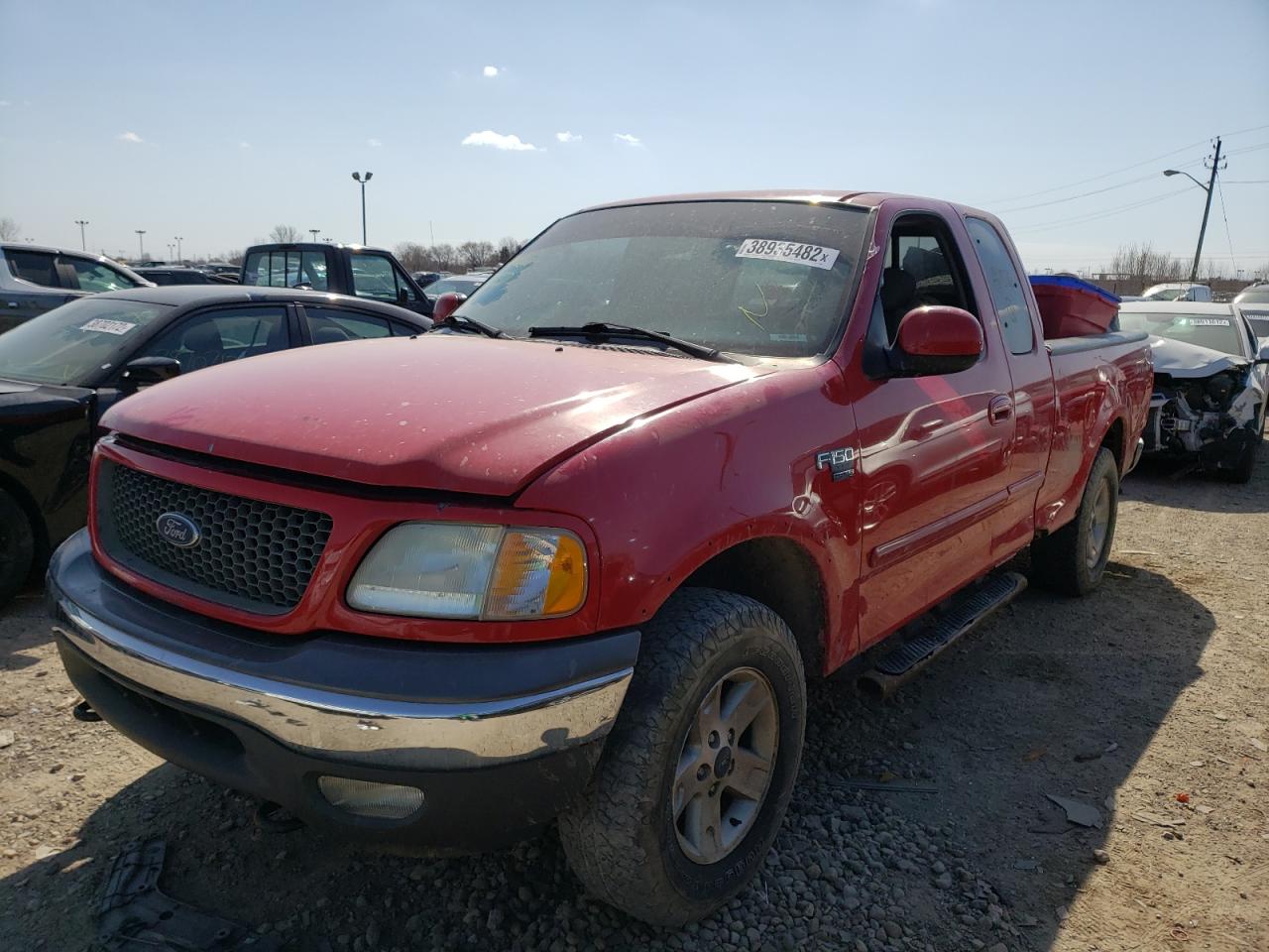 Photo 2 from auction – 2003 FORD F150 with VIN 2FTRX18L83CA47586