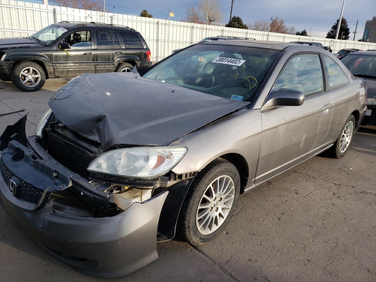 Photo 2 from auction – 2005 HONDA CIVIC EX with VIN 1HGEM21985L059937