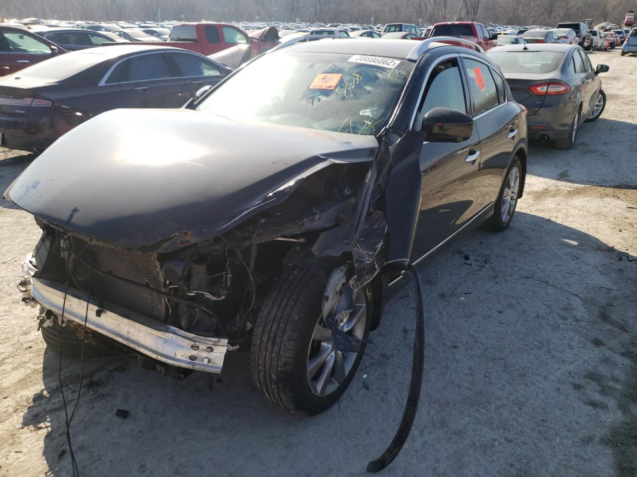 Photo 2 from auction – 2012 INFINITI EX35 BASE with VIN JN1AJ0HR6CM451065