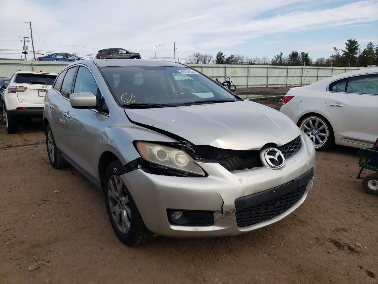 MAZDA CX-7 2007 with VIN JM3ER29L670100061 - Photo from auction