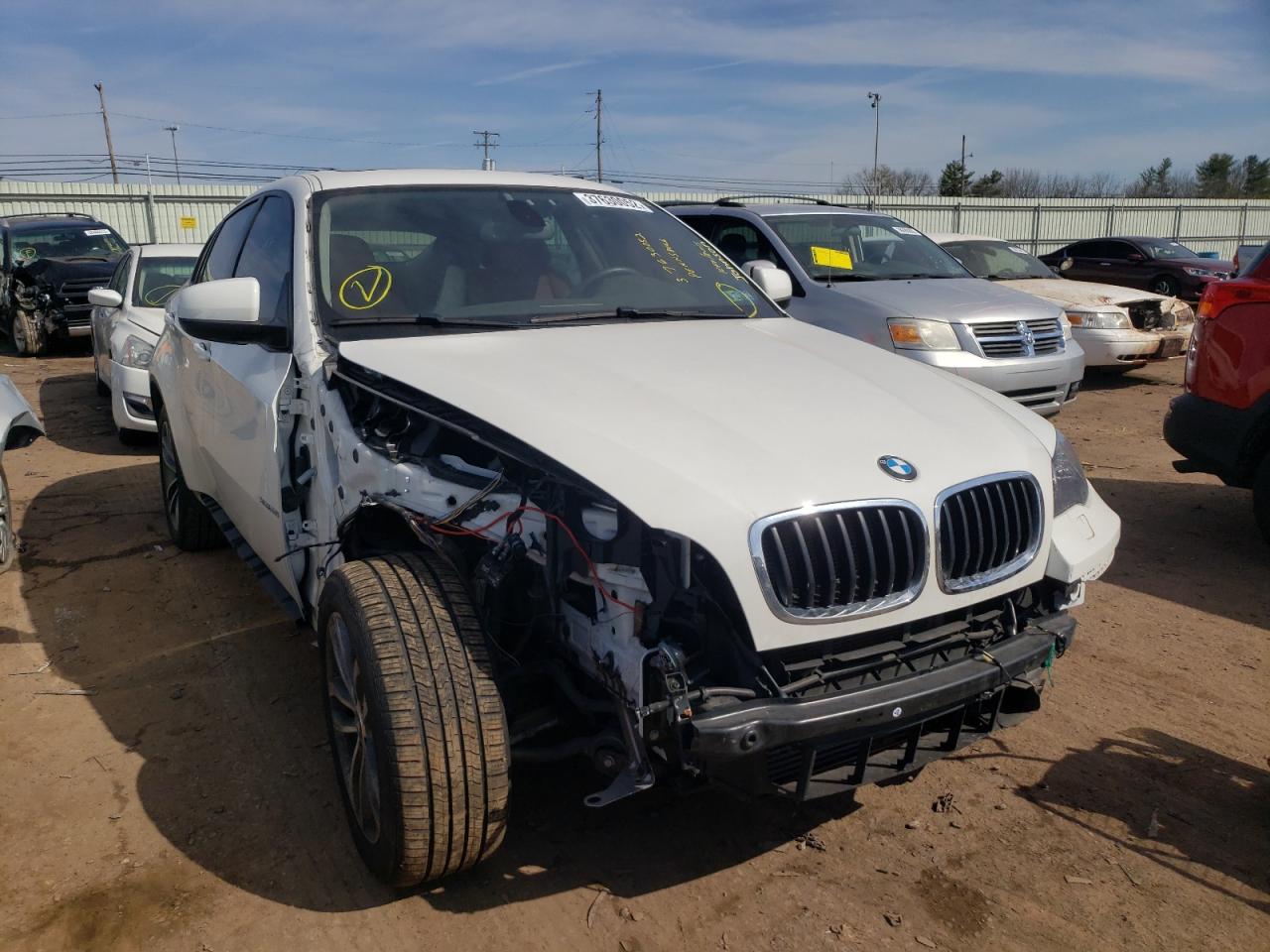 BMW X6 XDRIVE3 2014 with VIN 5UXFG2C53E0C42850 - Photo from auction