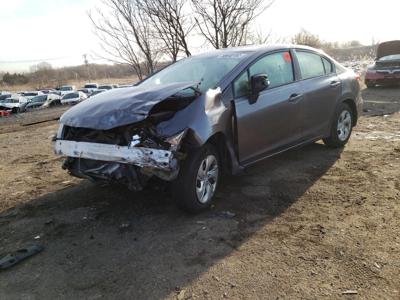 Photo 2 from auction – 2015 HONDA CIVIC LX with VIN 19XFB2F50FE294079
