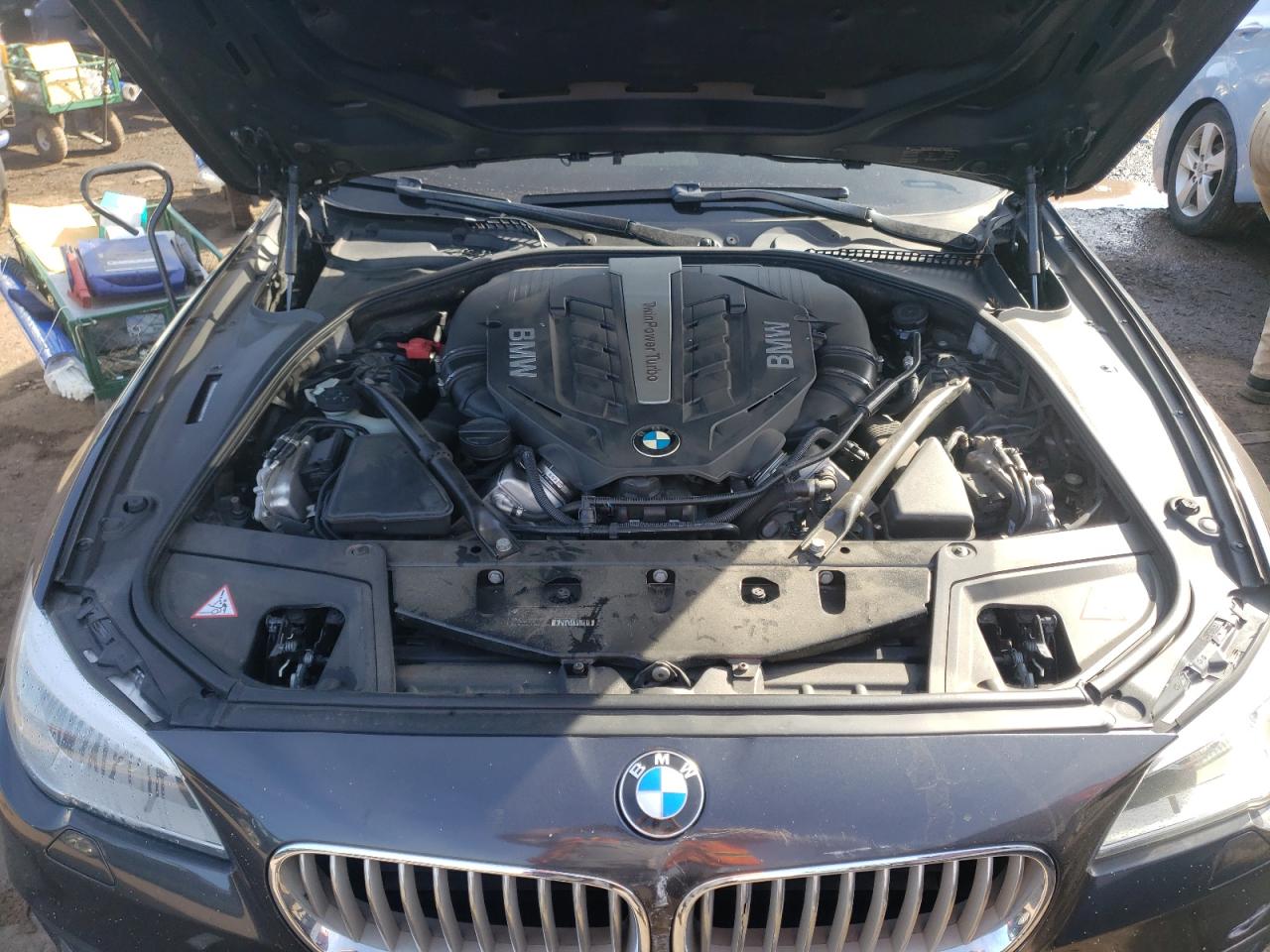 Photo 7 from auction – 2014 BMW 550 I with VIN WBAKN9C51ED000575