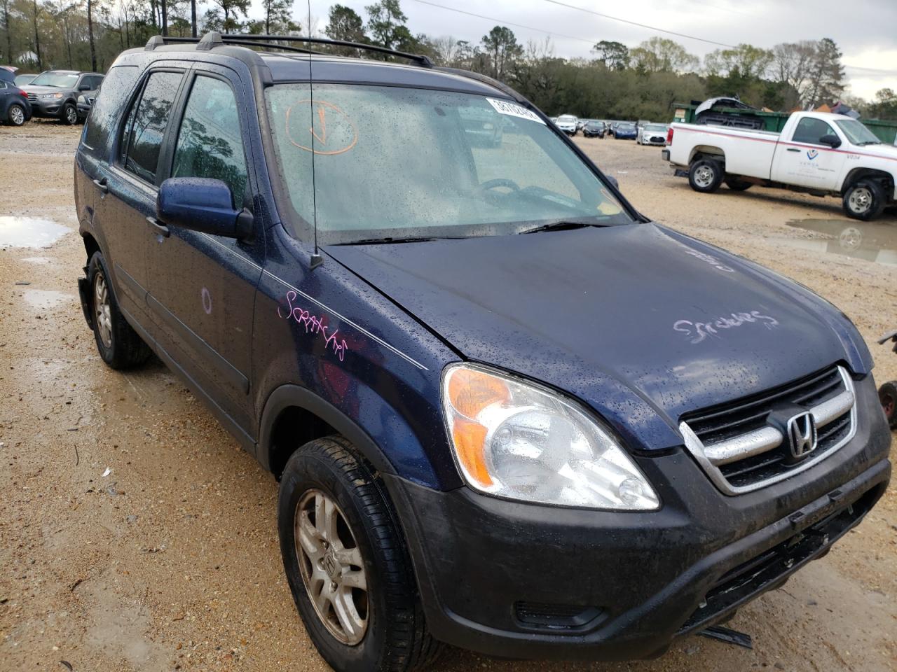 HONDA CR-V EX 2003 with VIN SHSRD78883U127785 - Photo from auction
