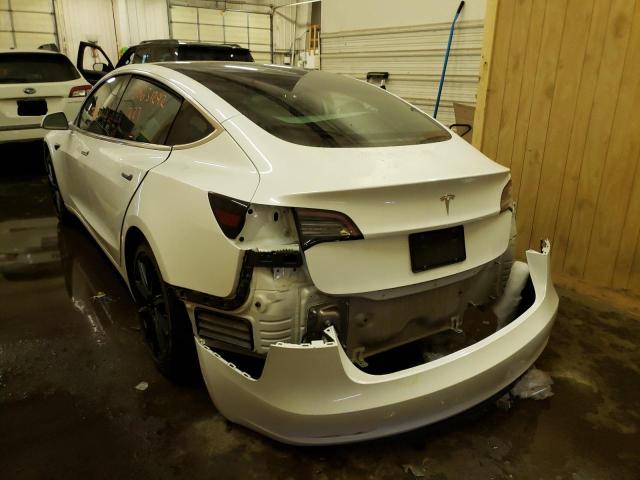 Photo 3 from auction – 2020 TESLA MODEL 3 with VIN 5YJ3E1EA1LF615507
