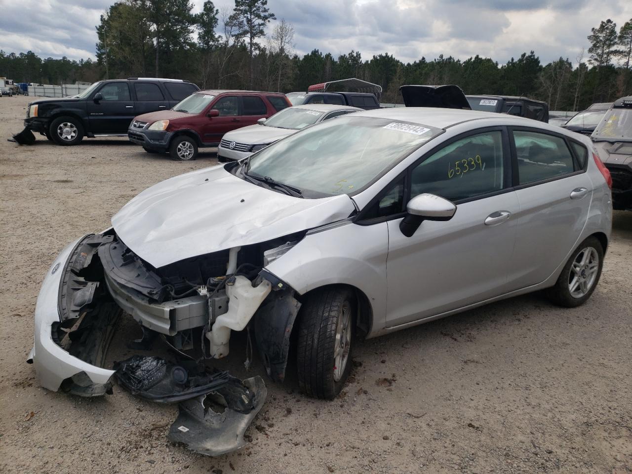 Photo 2 from auction – 2019 FORD FIESTA SE with VIN 3FADP4EJ3KM157341