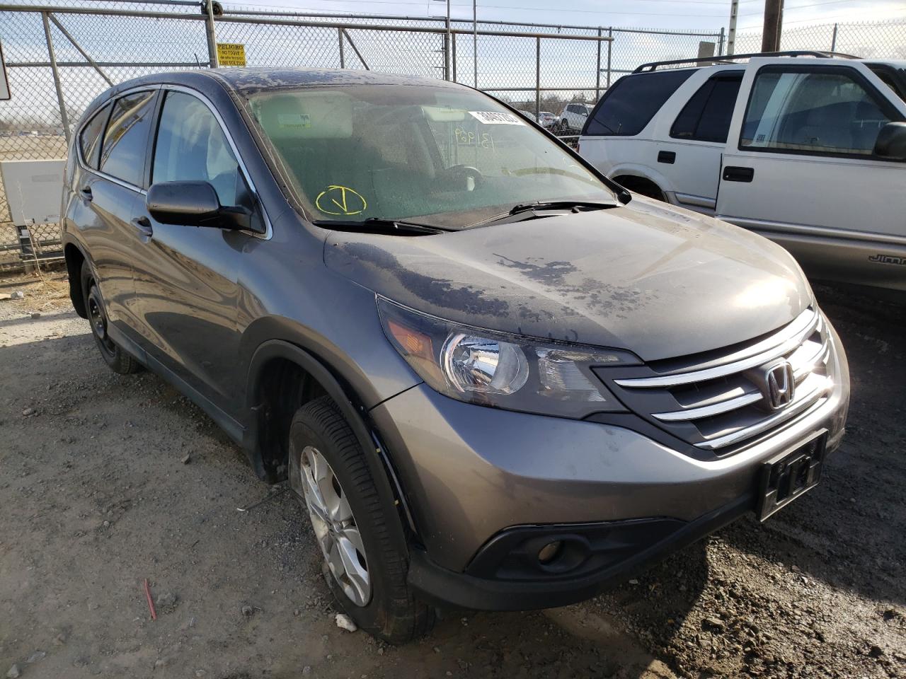 HONDA CR-V EX 2012 with VIN JHLRM4H57CC002885 - Photo from auction