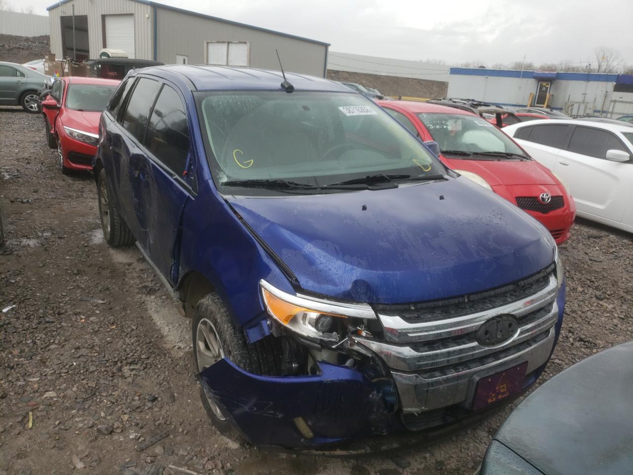FORD EDGE SEL 2013 with VIN 2FMDK3JC2DBA77295 - Photo from auction