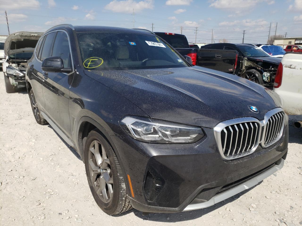 Photo 1 from auction – 2022 BMW X3 SDRIVE3 with VIN 5UX43DP07N9J09661