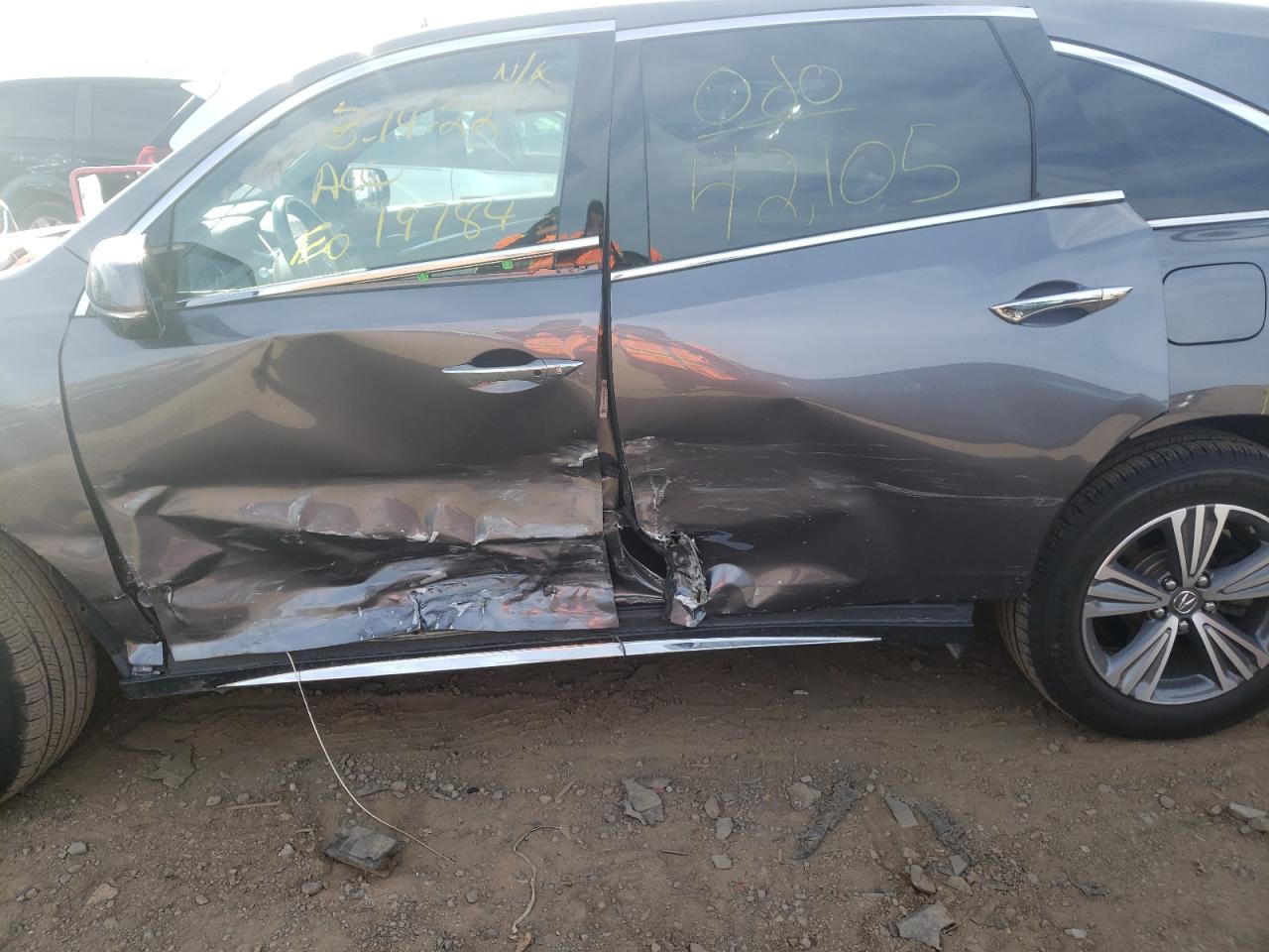 Photo 9 from auction – 2019 ACURA MDX with VIN 5J8YD4H39KL028430