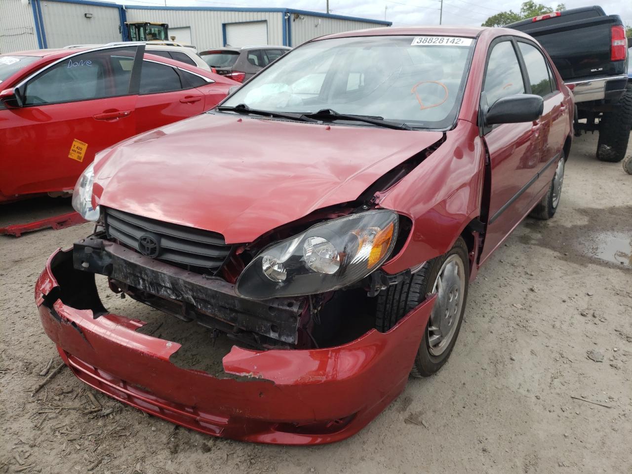 Photo 2 from auction – 2003 TOYOTA COROLLA CE with VIN JTDBR32E832013676