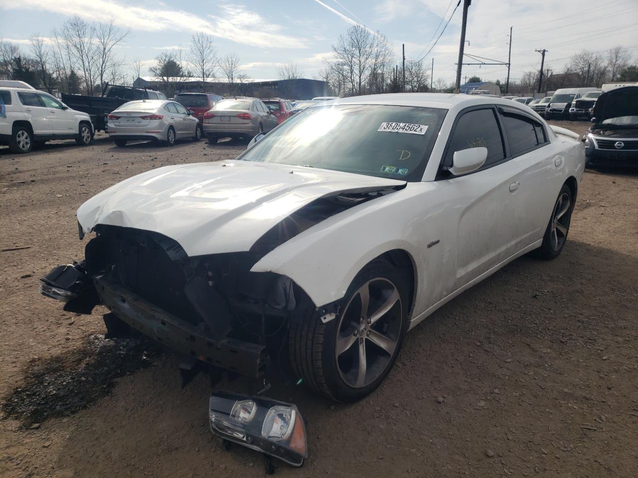 Photo 2 from auction – 2014 DODGE CHARGER SX with VIN 2C3CDXHG1EH301315