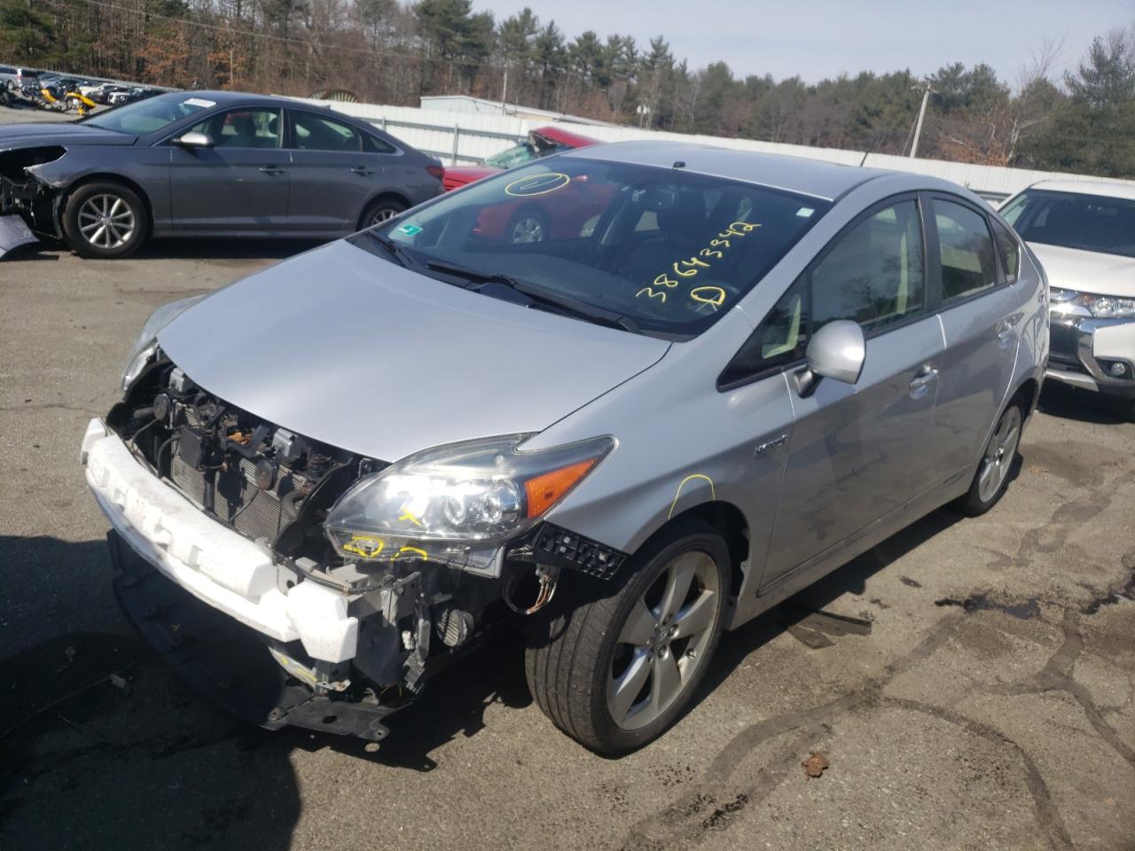 Photo 2 from auction – 2013 TOYOTA PRIUS with VIN JTDKN3DU5D5565815