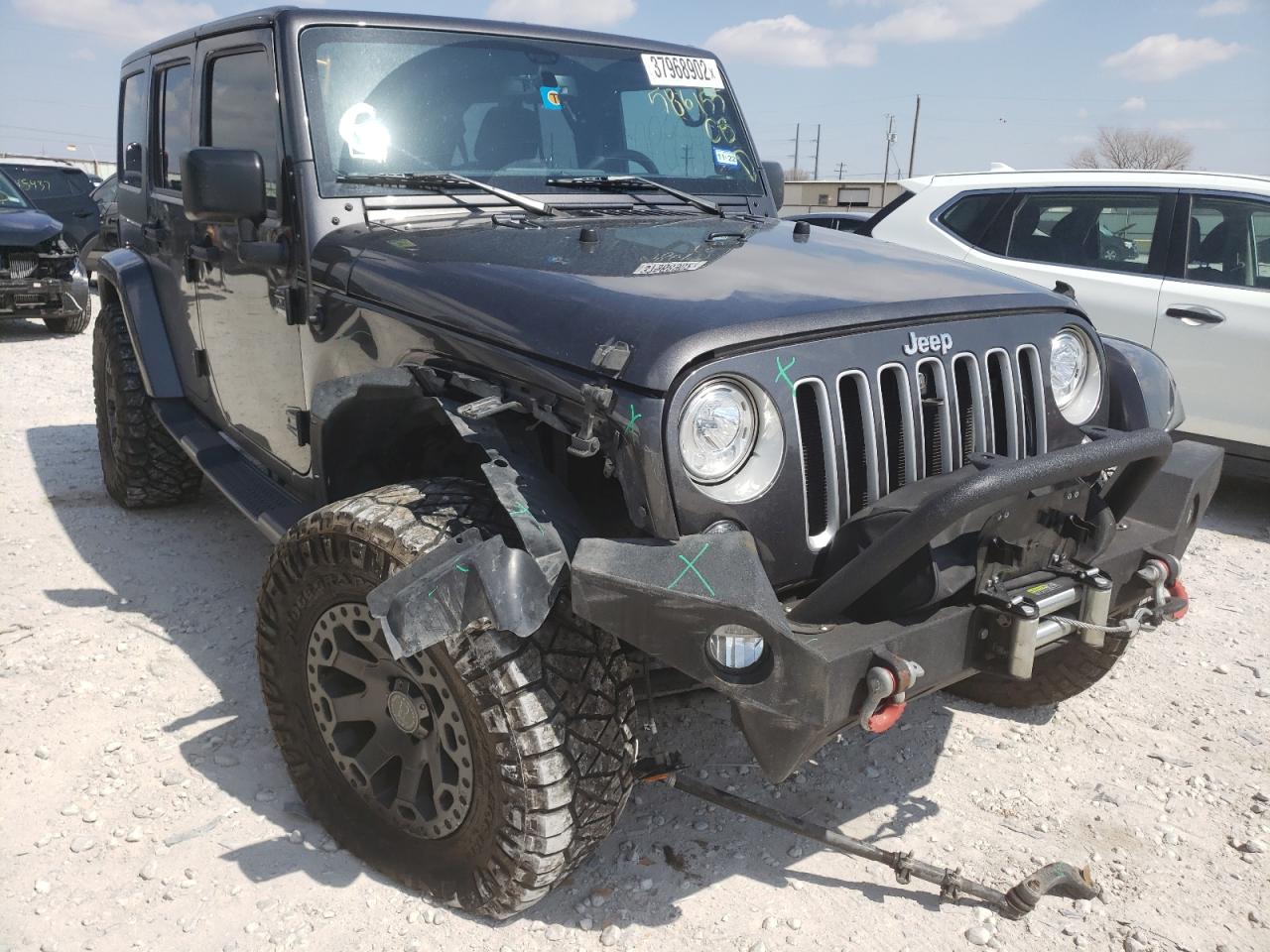 JEEP WRANGLER U 2017 with VIN 1C4BJWEG7HL586155 - Photo from auction