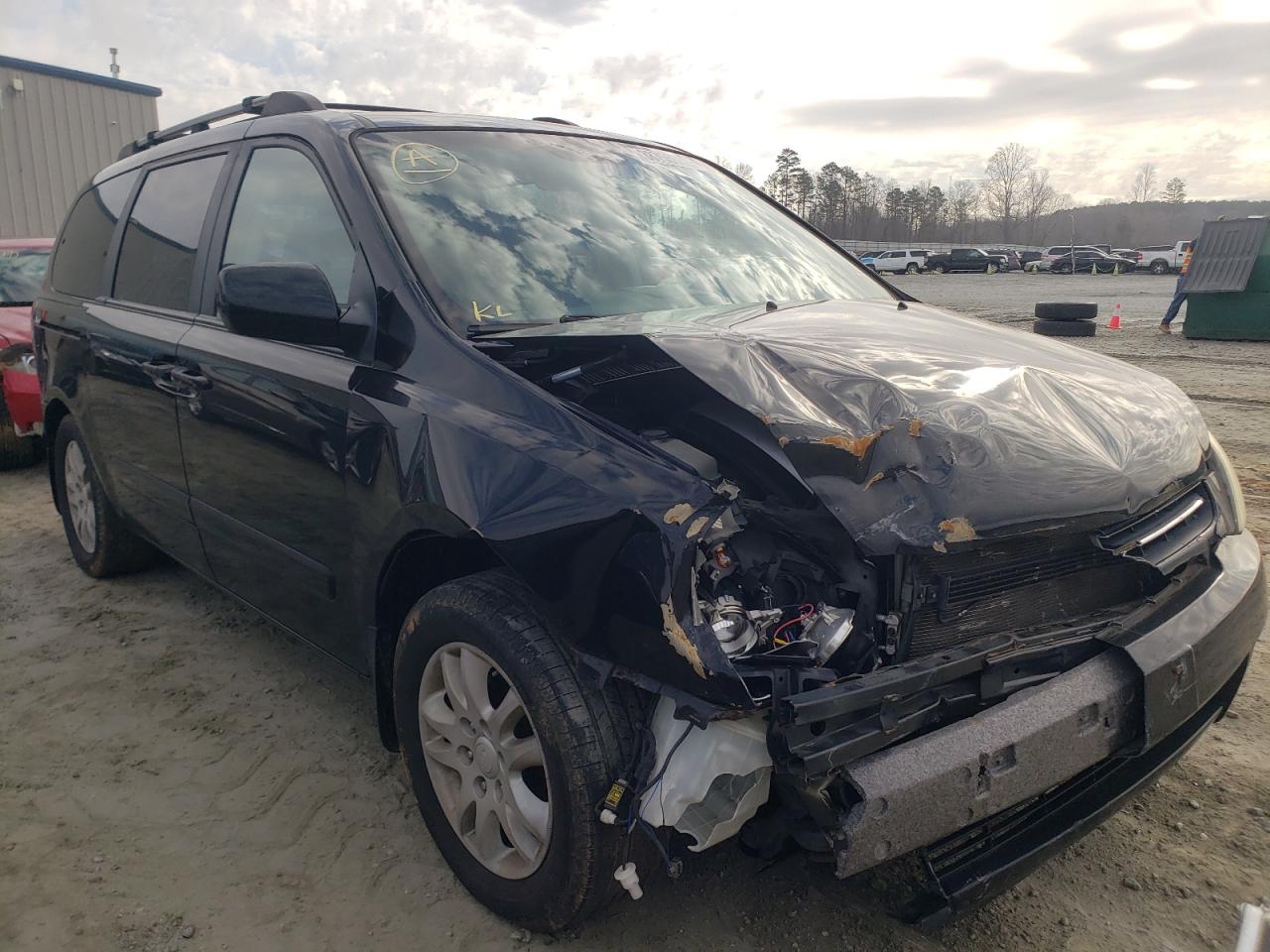 Photo 1 from auction – 2006 KIA SEDONA EX with VIN KNDMB233166073543