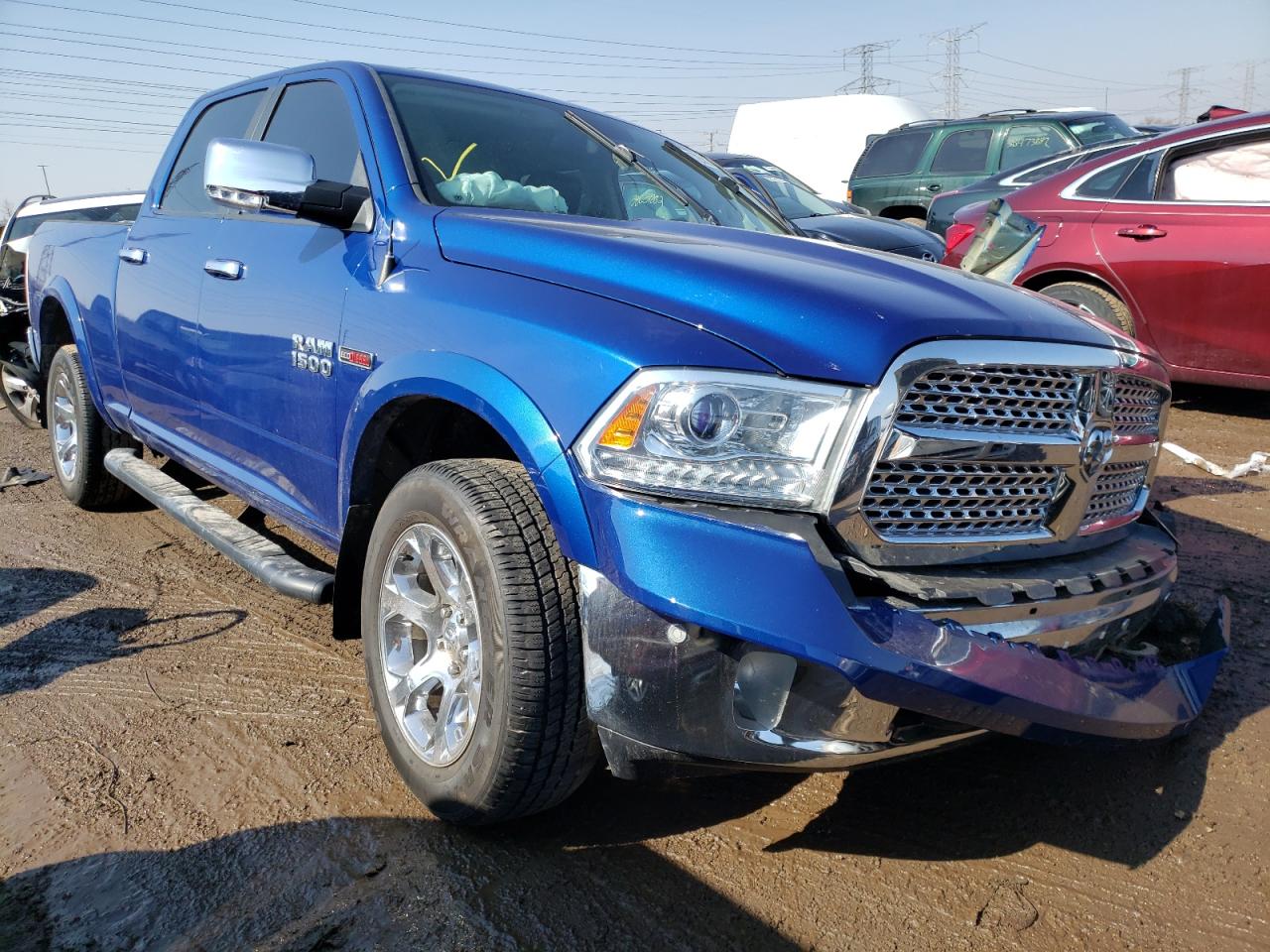RAM 1500 LARAM 2014 with VIN 1C6RR7VM7ES387229 - Photo from auction