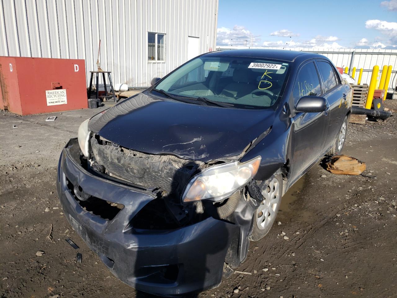 Photo 2 from auction – 2010 TOYOTA COROLLA BA with VIN 1NXBU4EE1AZ319051